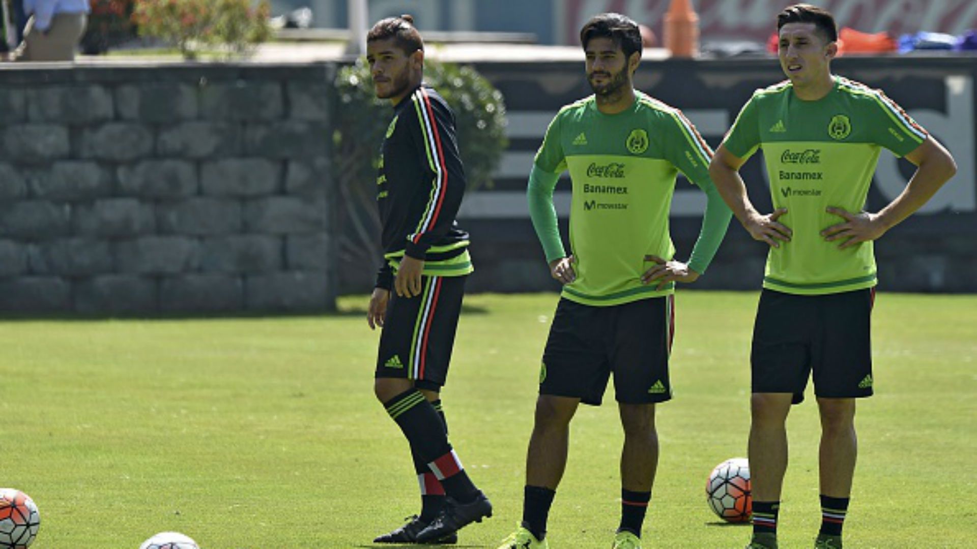 Carlos Vela Jonathan Dos Santos Héctor Herrera México Selección CAR 2016