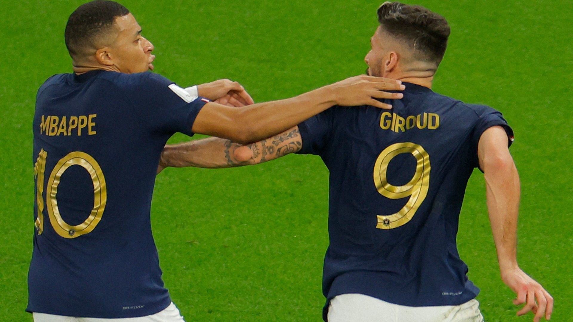 Mbappé Giroud France Poland