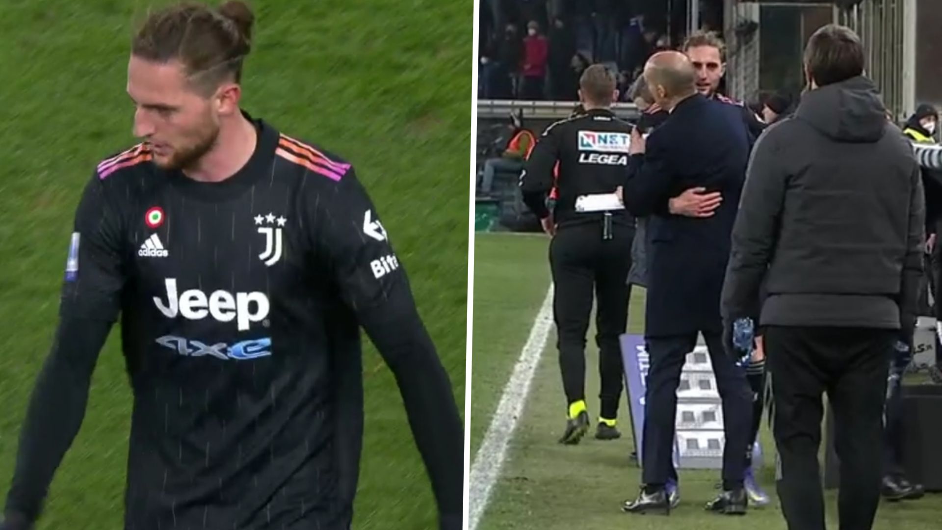 Rabiot Allegri Sampdoria Juventus