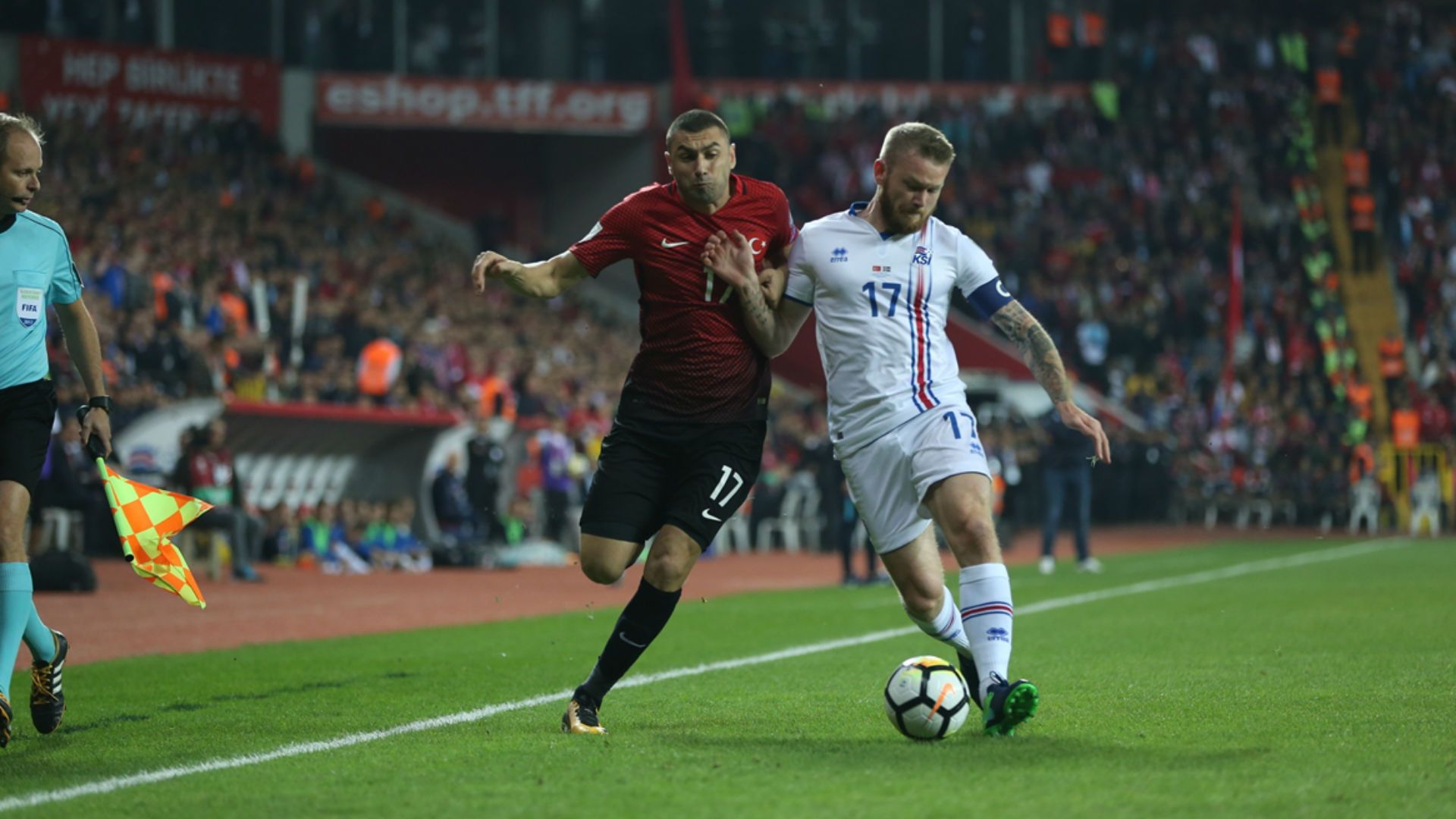 Burak Yilmaz Turkey Iceland 10062017