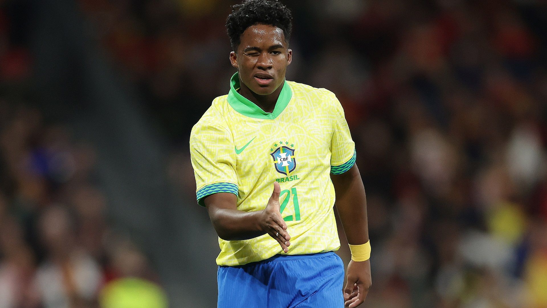 Endrick, Espanha Brasil 2024