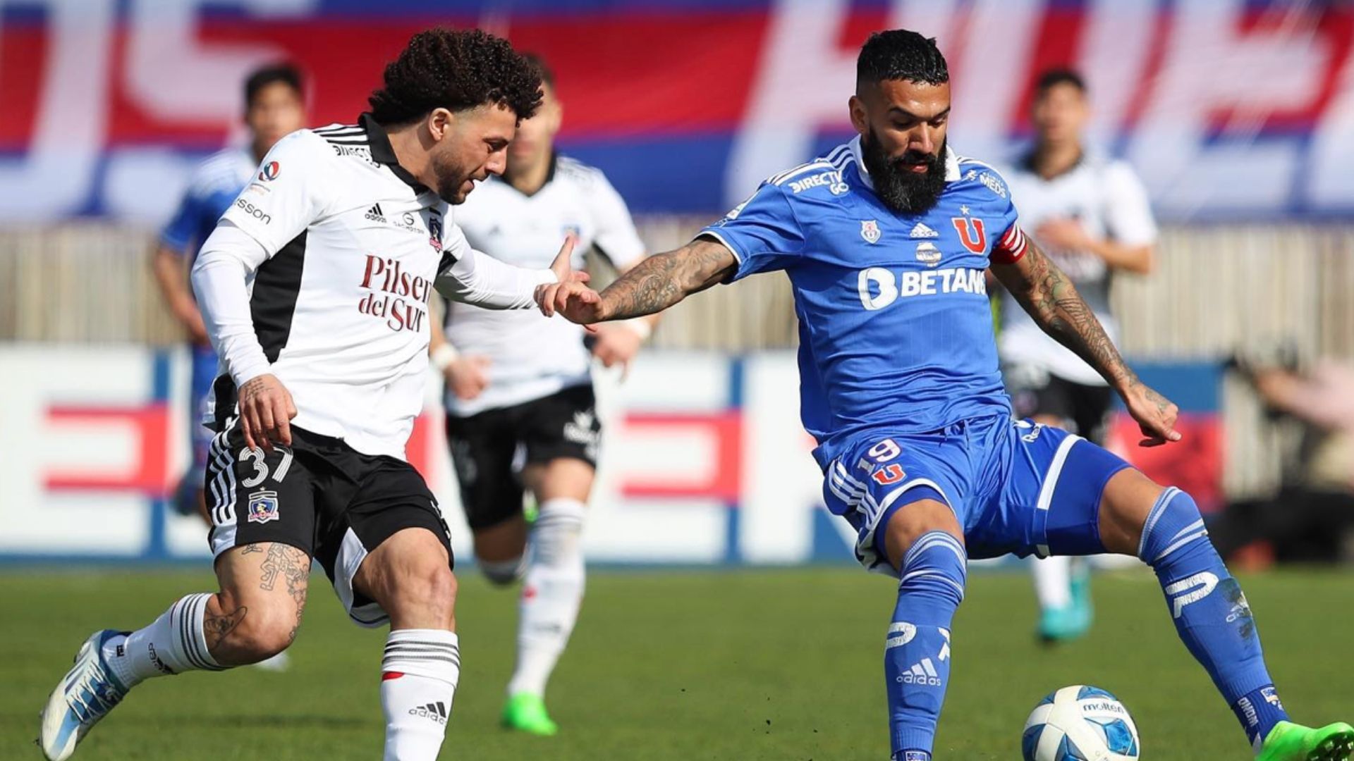 Maximiliano Falcón Ronnie Fernández Universidad de Chile Colo Colo