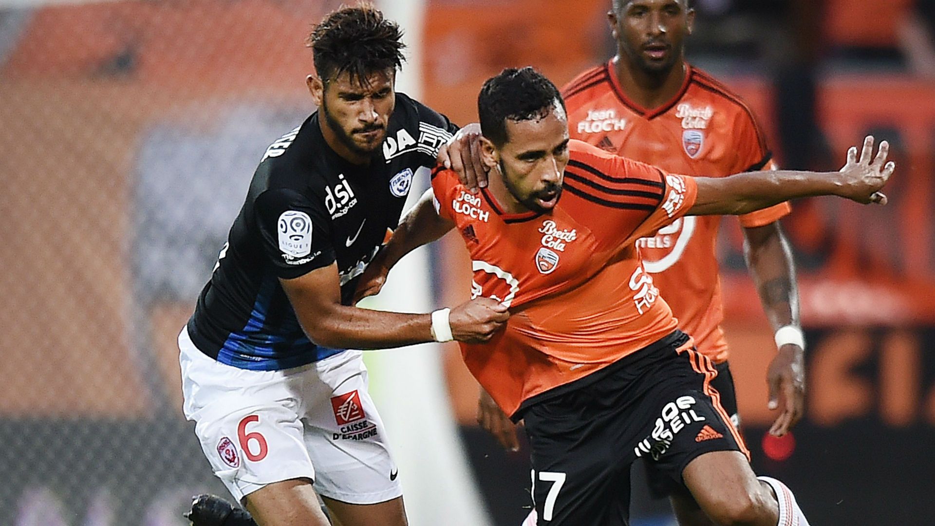Walid Mesloub Youssef Ait Bennasser Lorient Nancy Ligue 1 10092016