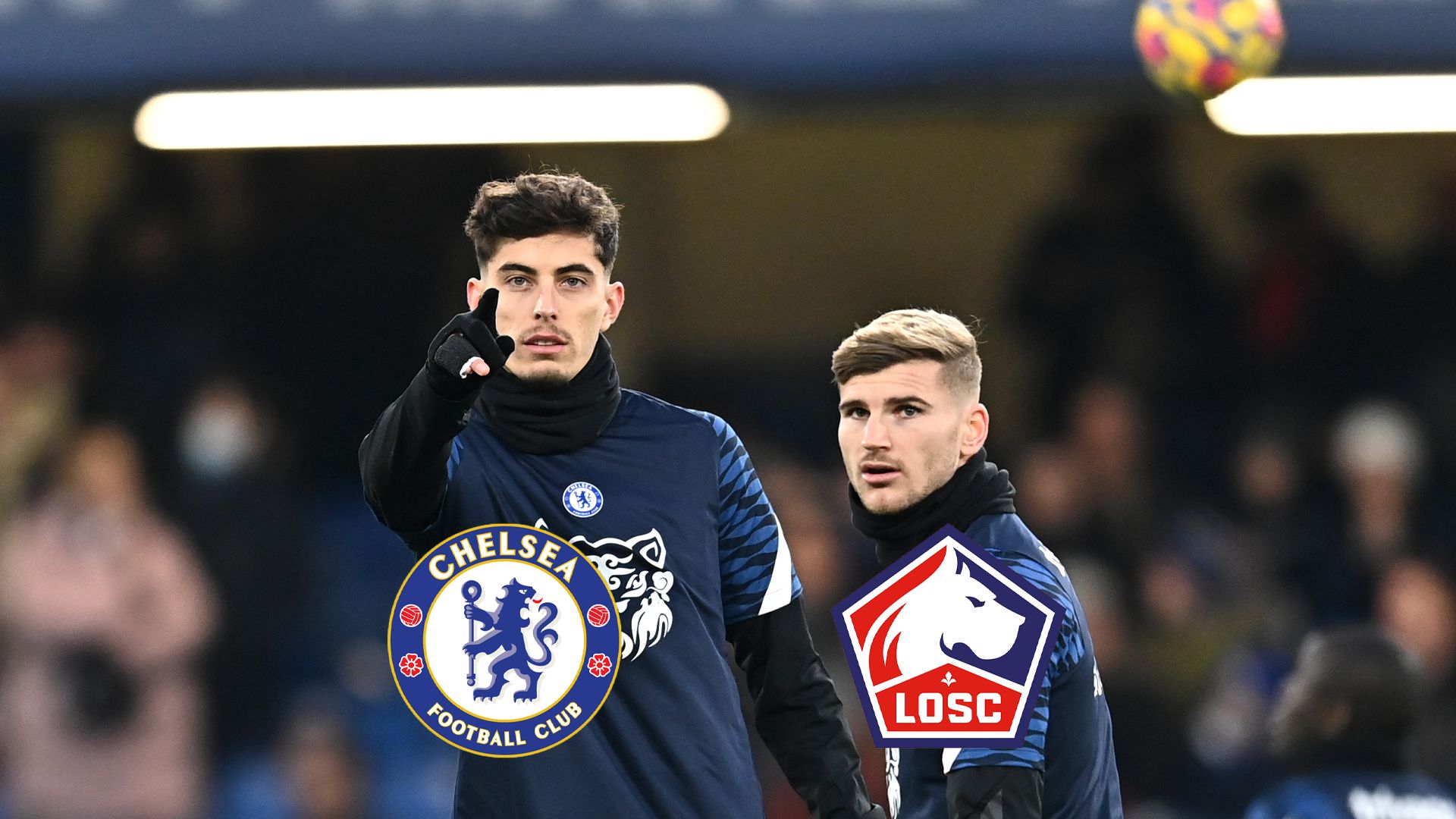fc chelsea osc lille kai havertz timo werner champions league