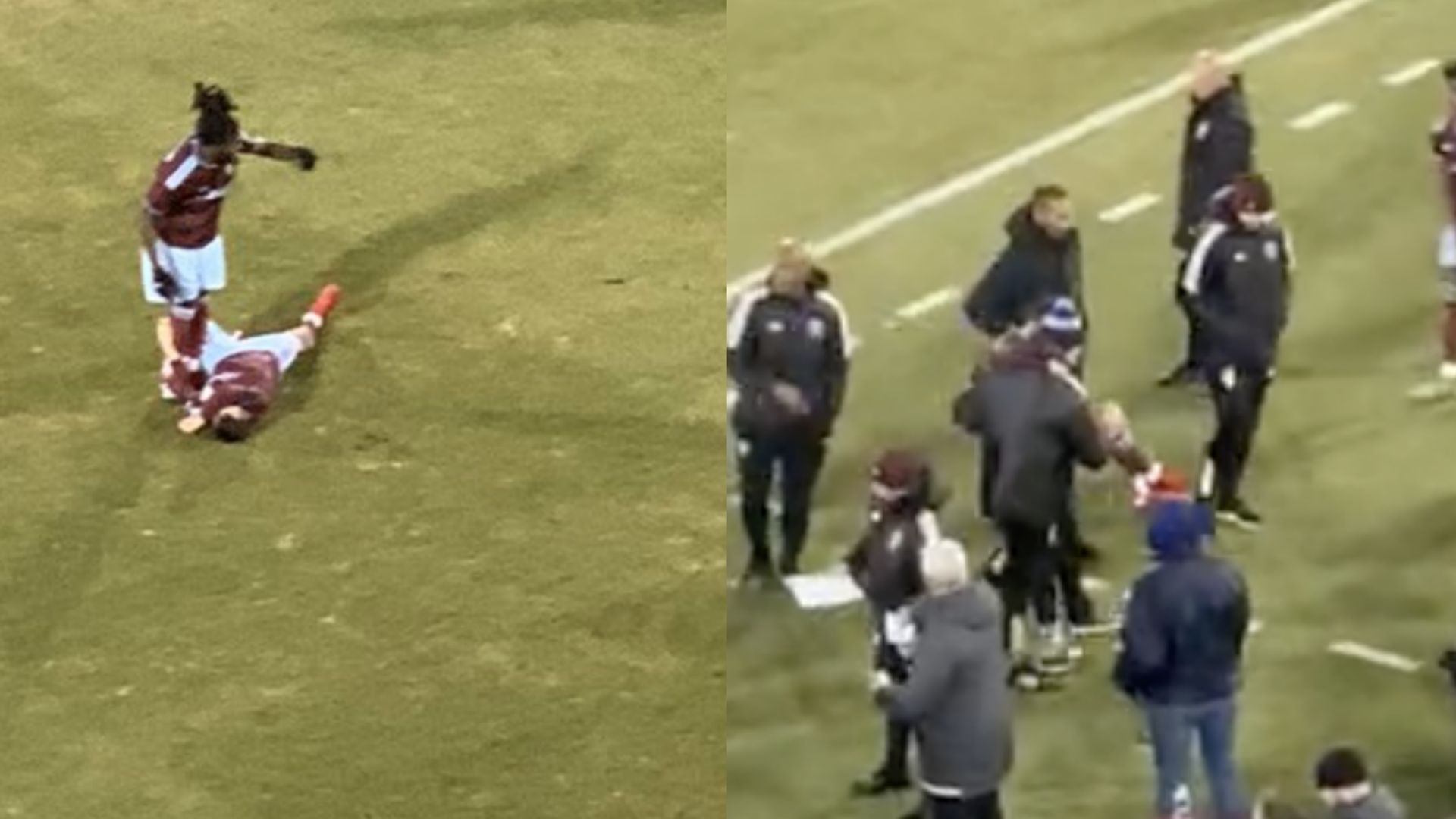 Jack Price injury screenshot GFX