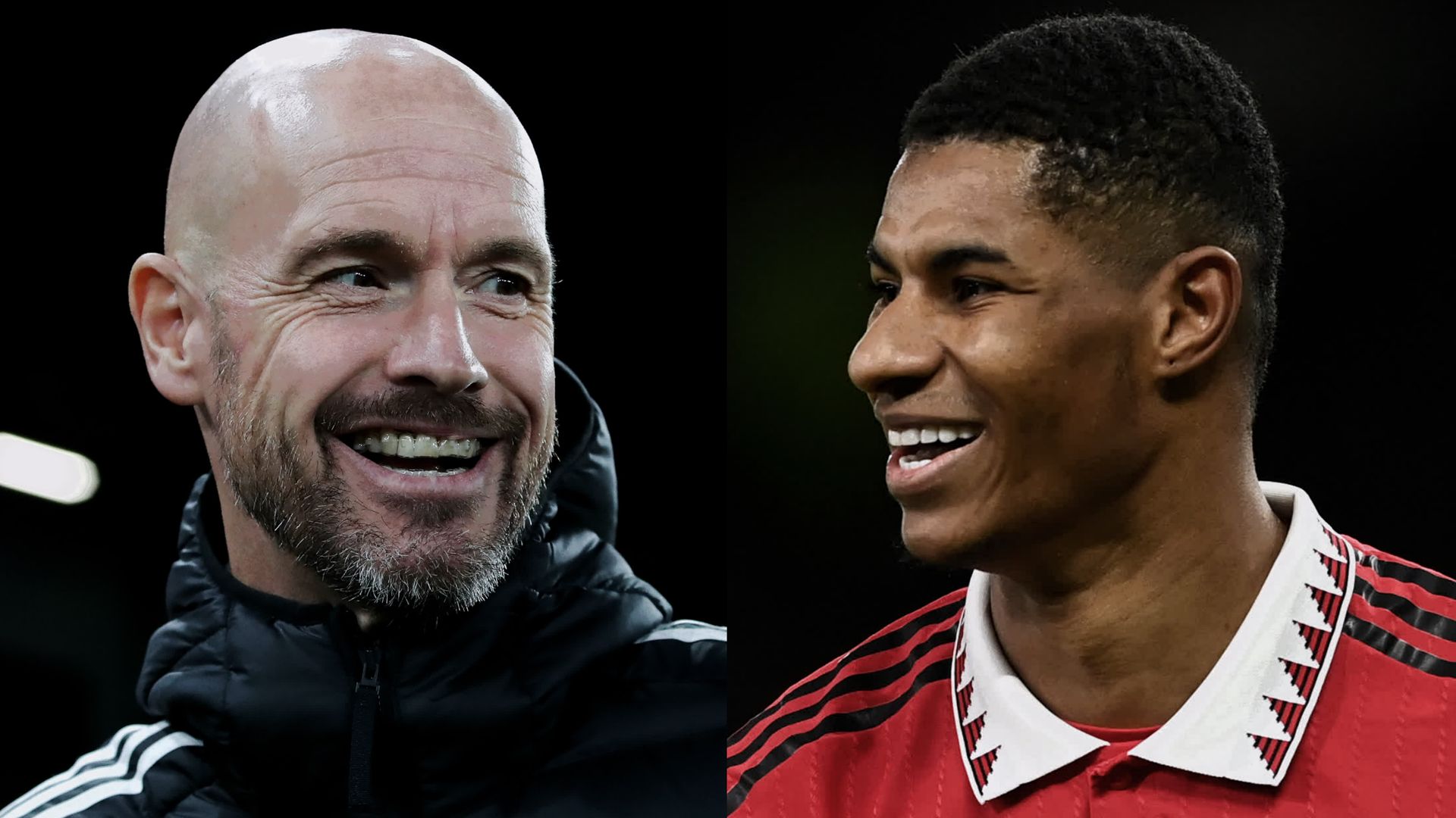 Erik ten Hag Marcus Rashford