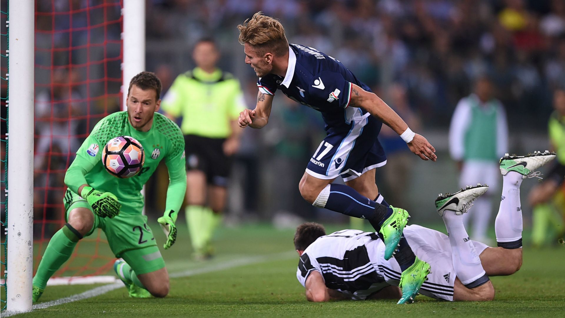 Neto Immobile Juventus Lazio Coppa Italia