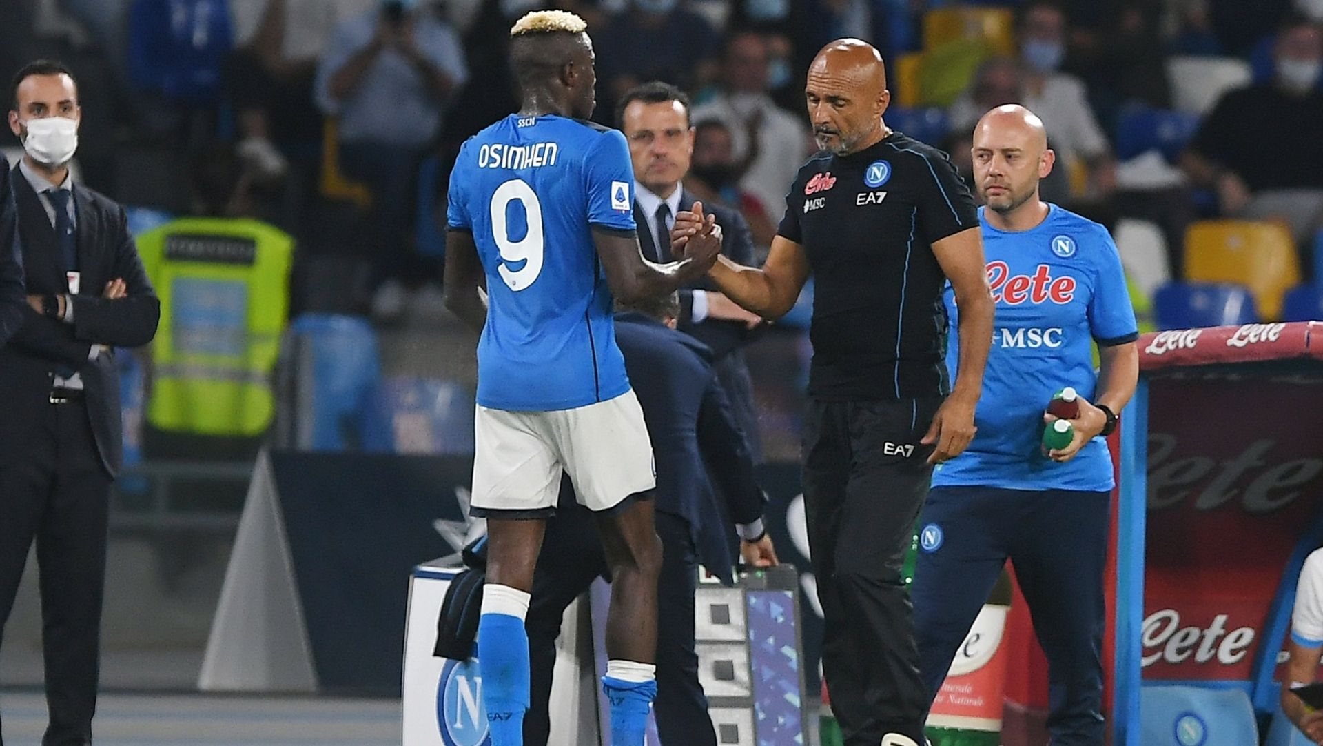 Victor Osimhen Luciano Spalletti Napoli