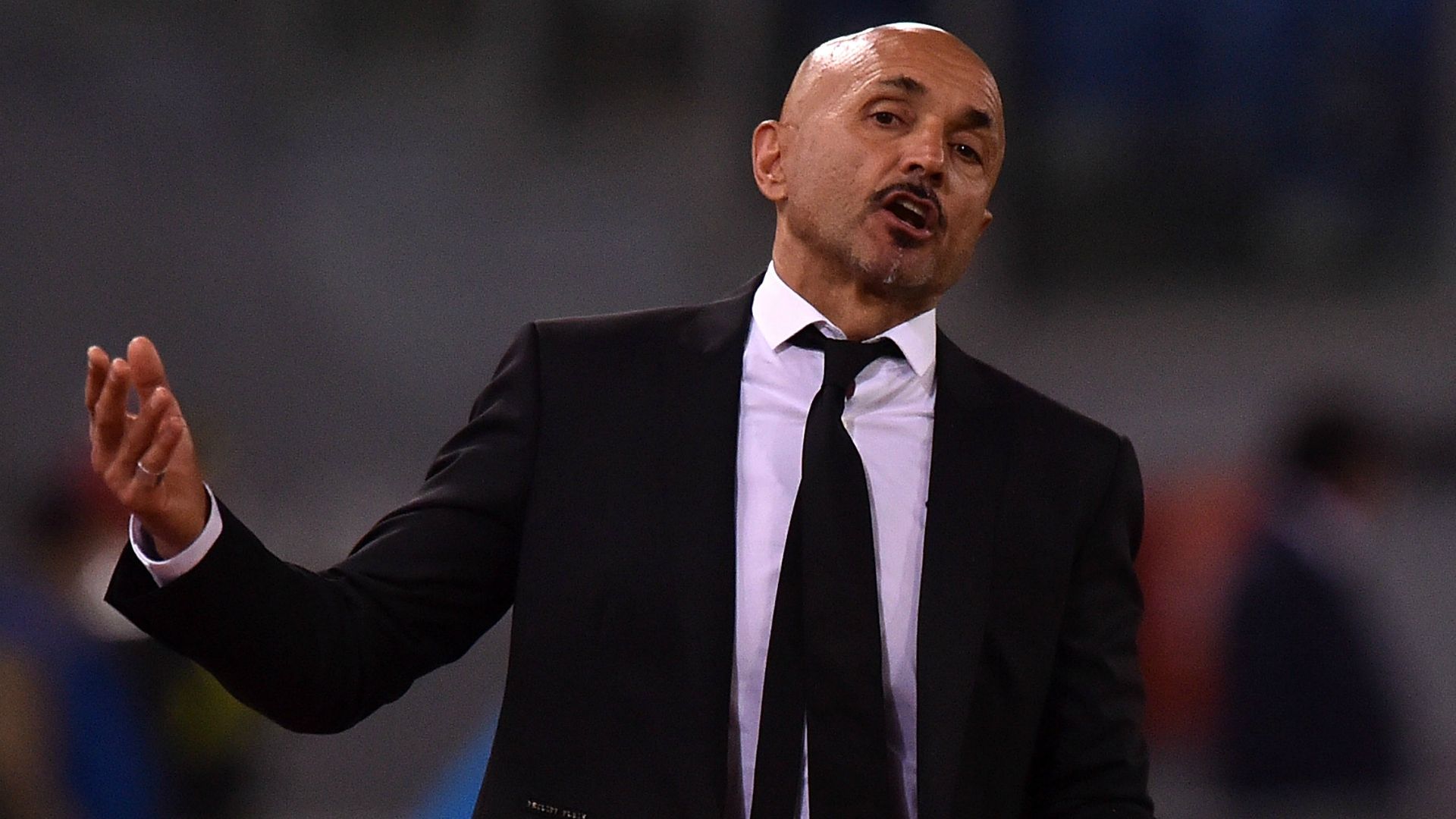 Luciano Spalletti Roma coach