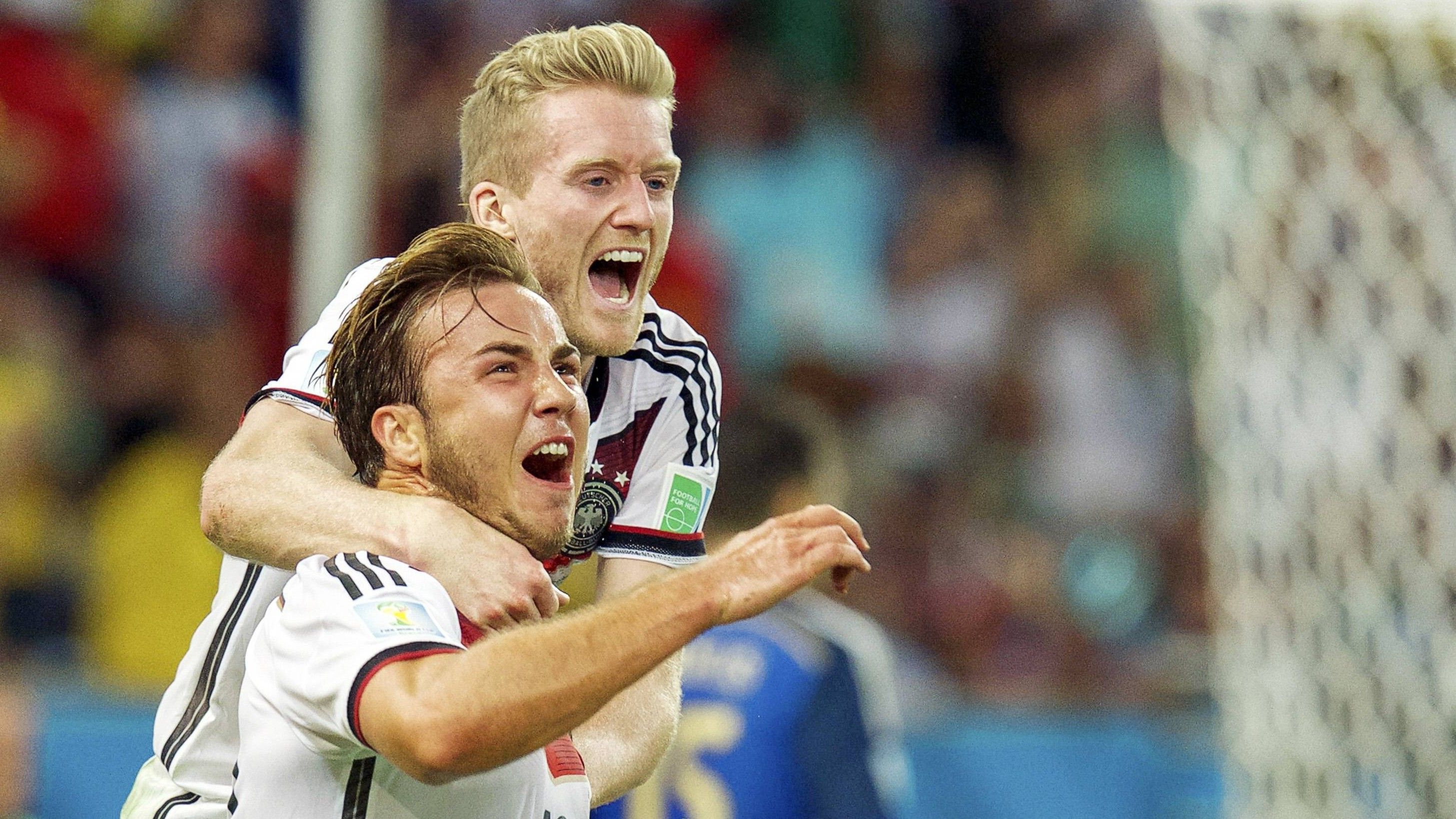 *GER ONLY* Mario Götze Gotze Andre Schürrle SChurrle WC 2014 Germany Argentina