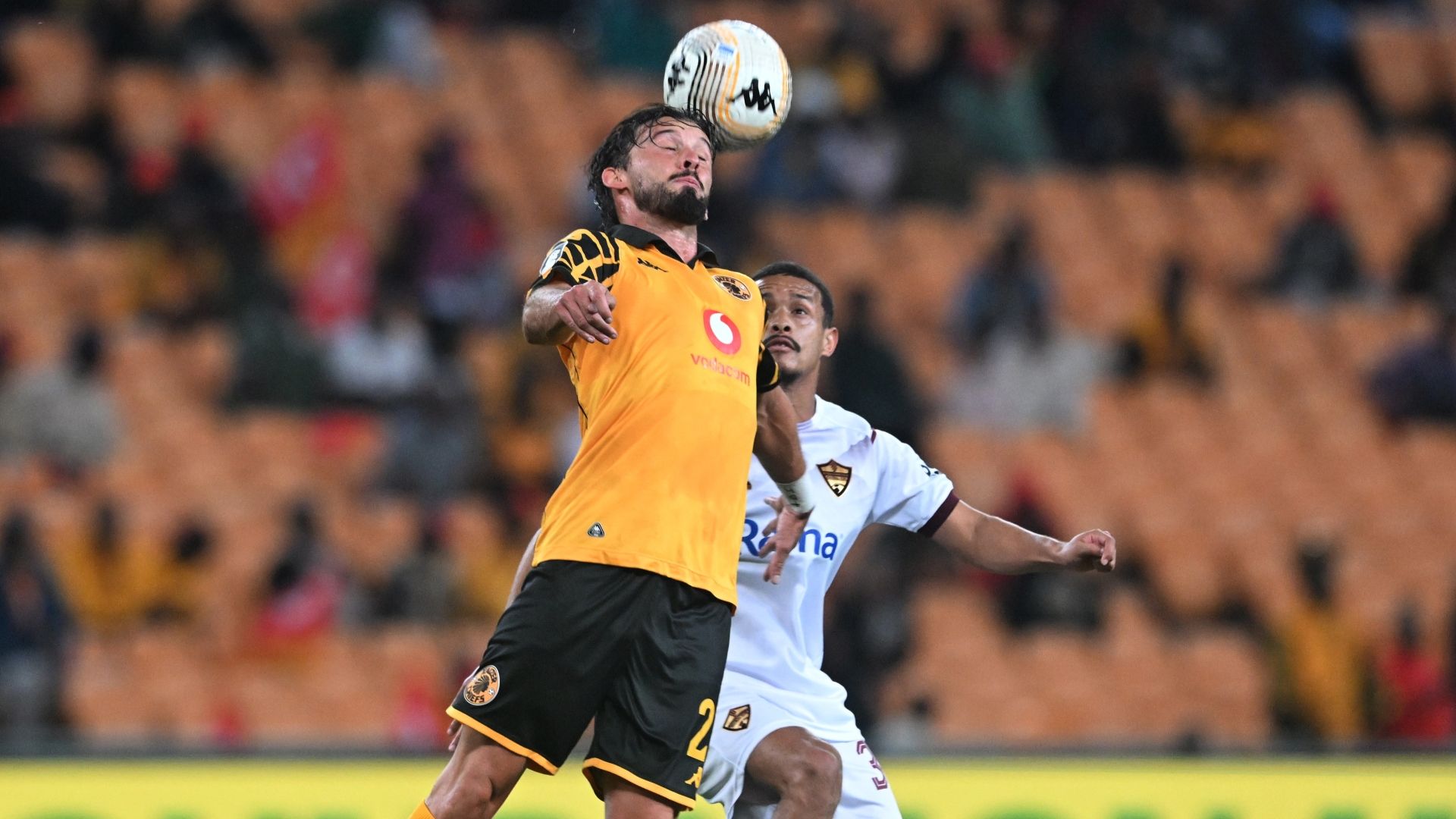 Ethan Chislett and Devin Titus, Kaizer Chiefs vs Stellenbosch
