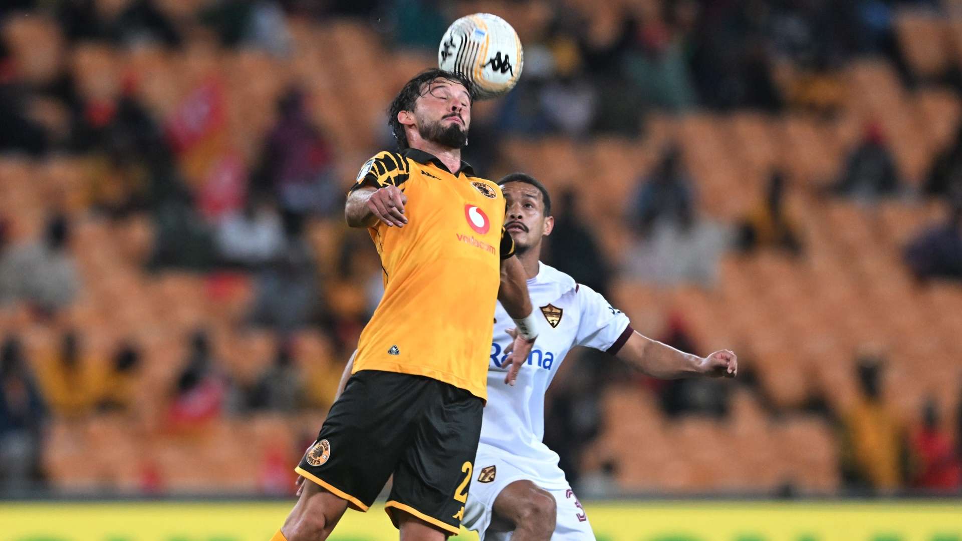 Ethan Chislett and Devin Titus, Kaizer Chiefs vs Stellenbosch