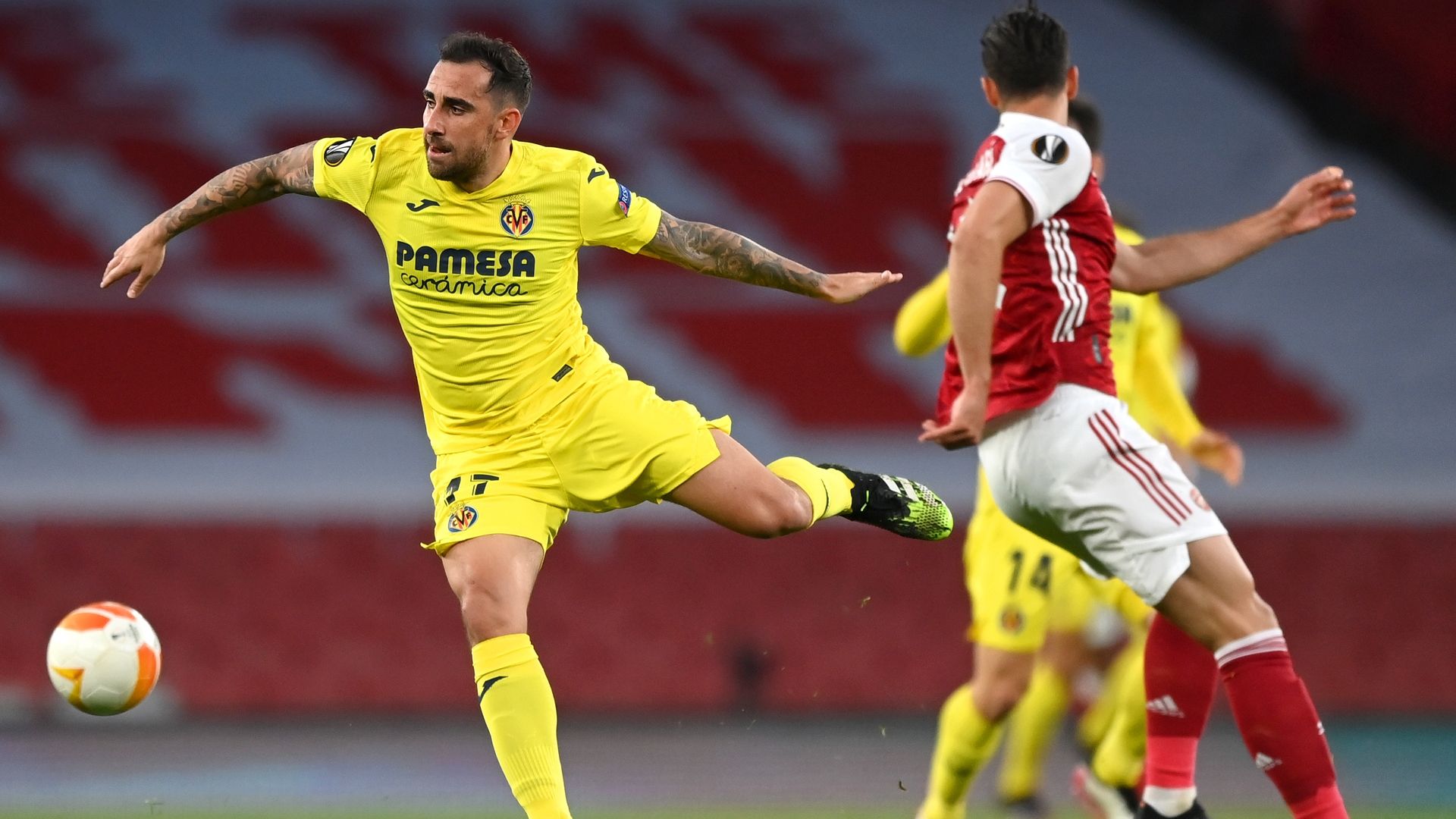 Alcácer, Arsenal vs. Villarreal