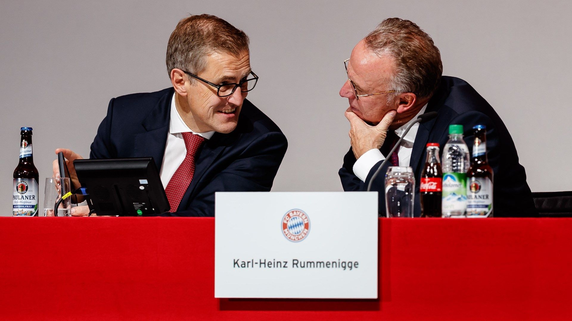 Jan Christian Dreesen Karl Heinz Rummenigge FC Bayern 2018