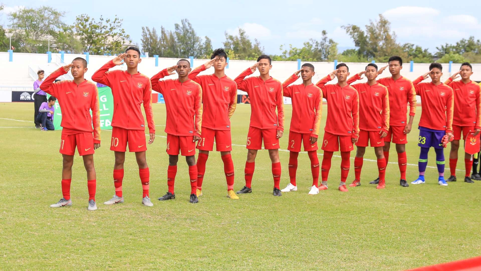 Indonesia U-16 vs Singapura U-16