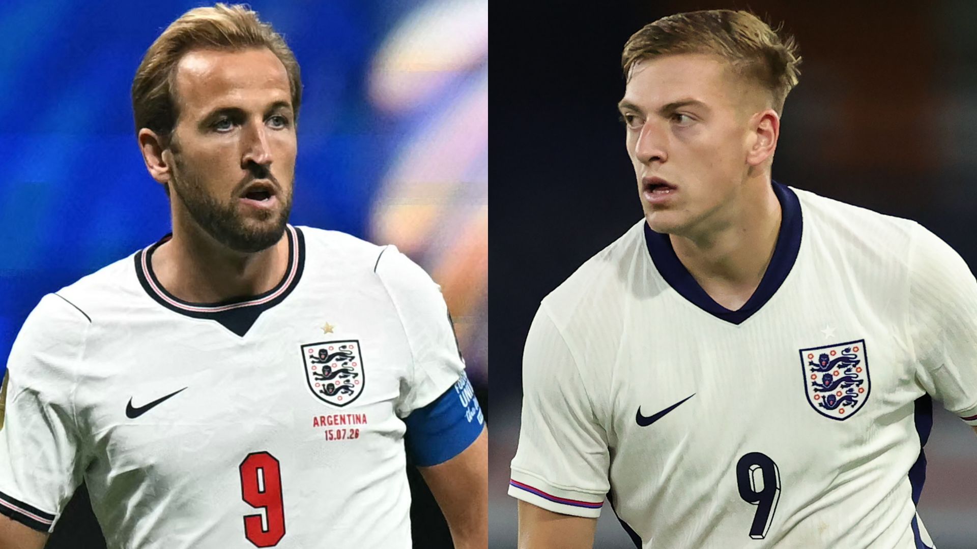 Harry Kane Liam Delap England