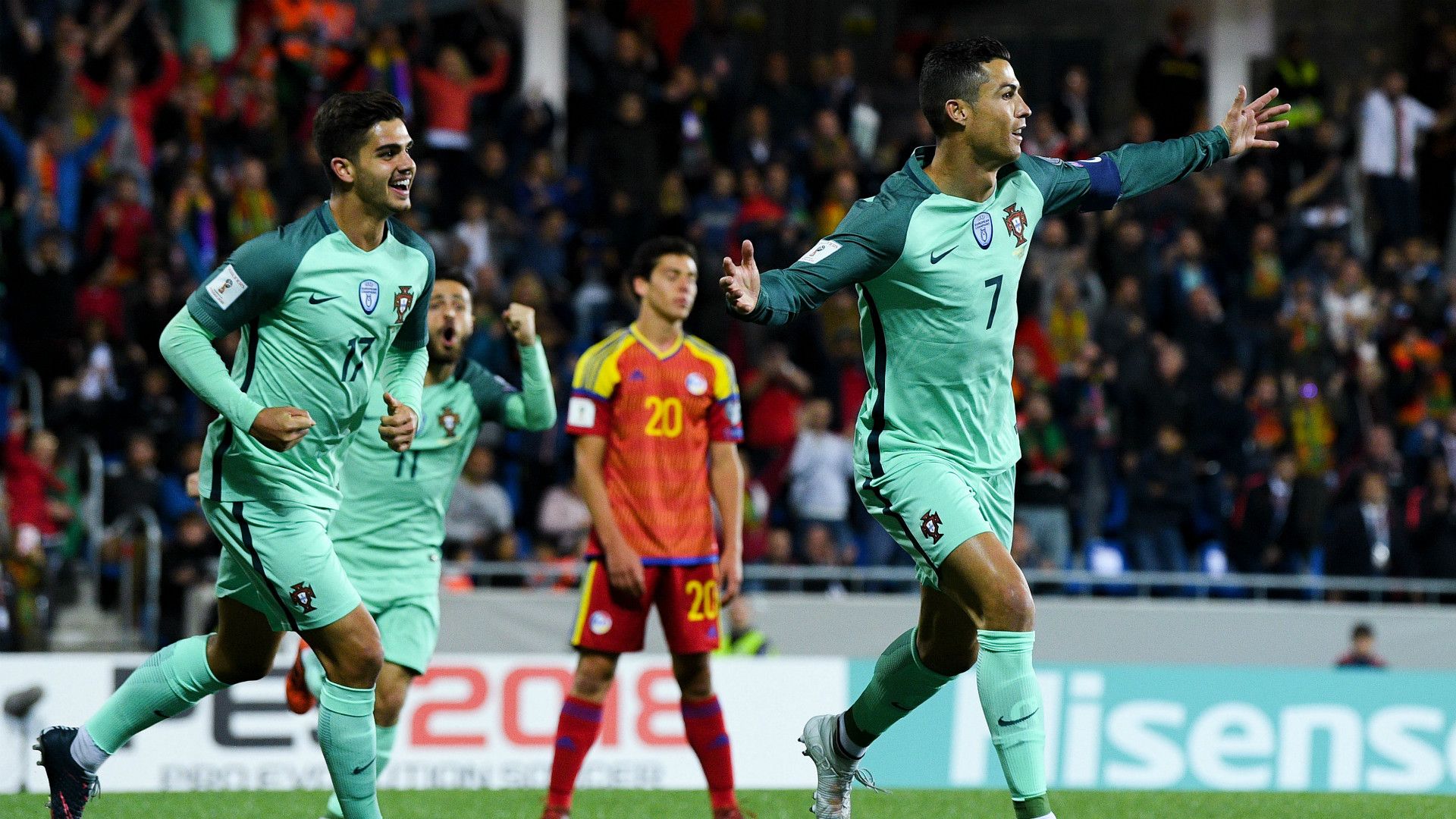 Cristiano Ronaldo Portugal Andorra