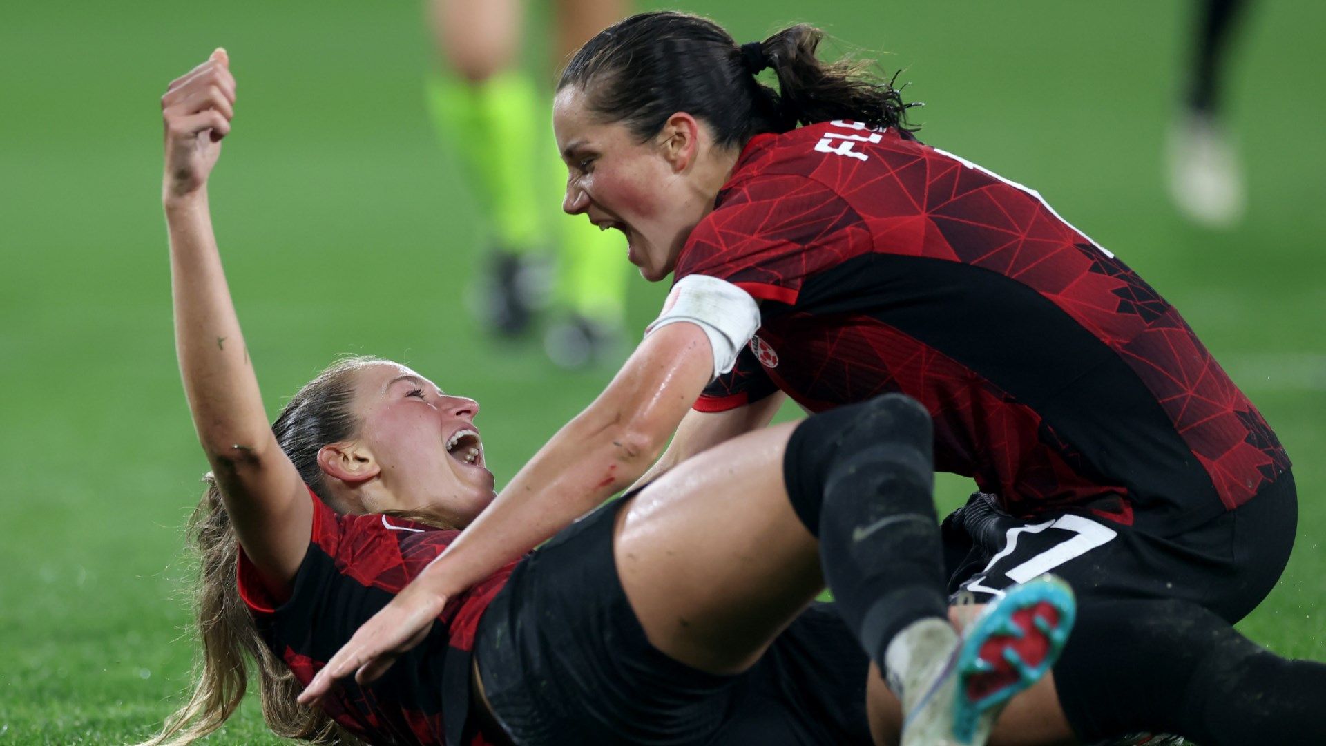 Jordyn Huitema Jessie Fleming Canada Women 2024