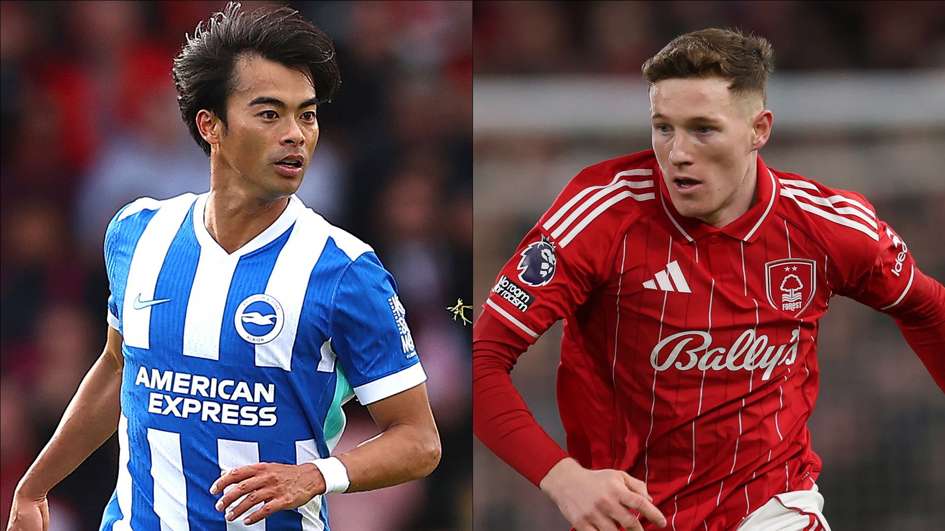 Kaoru Mitoma Brighton Elliot Anderson Nottingham Forest