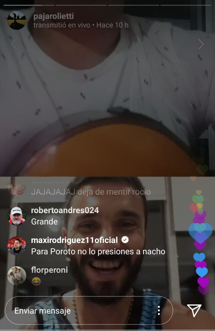 Captura Instagram Lux Maxi Rodriguez Scocco 1