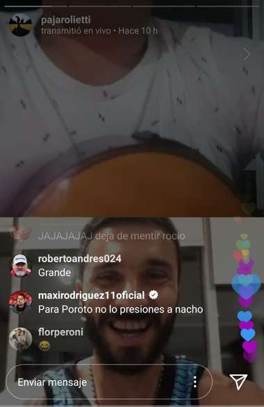 Captura Instagram Lux Maxi Rodriguez Scocco 1