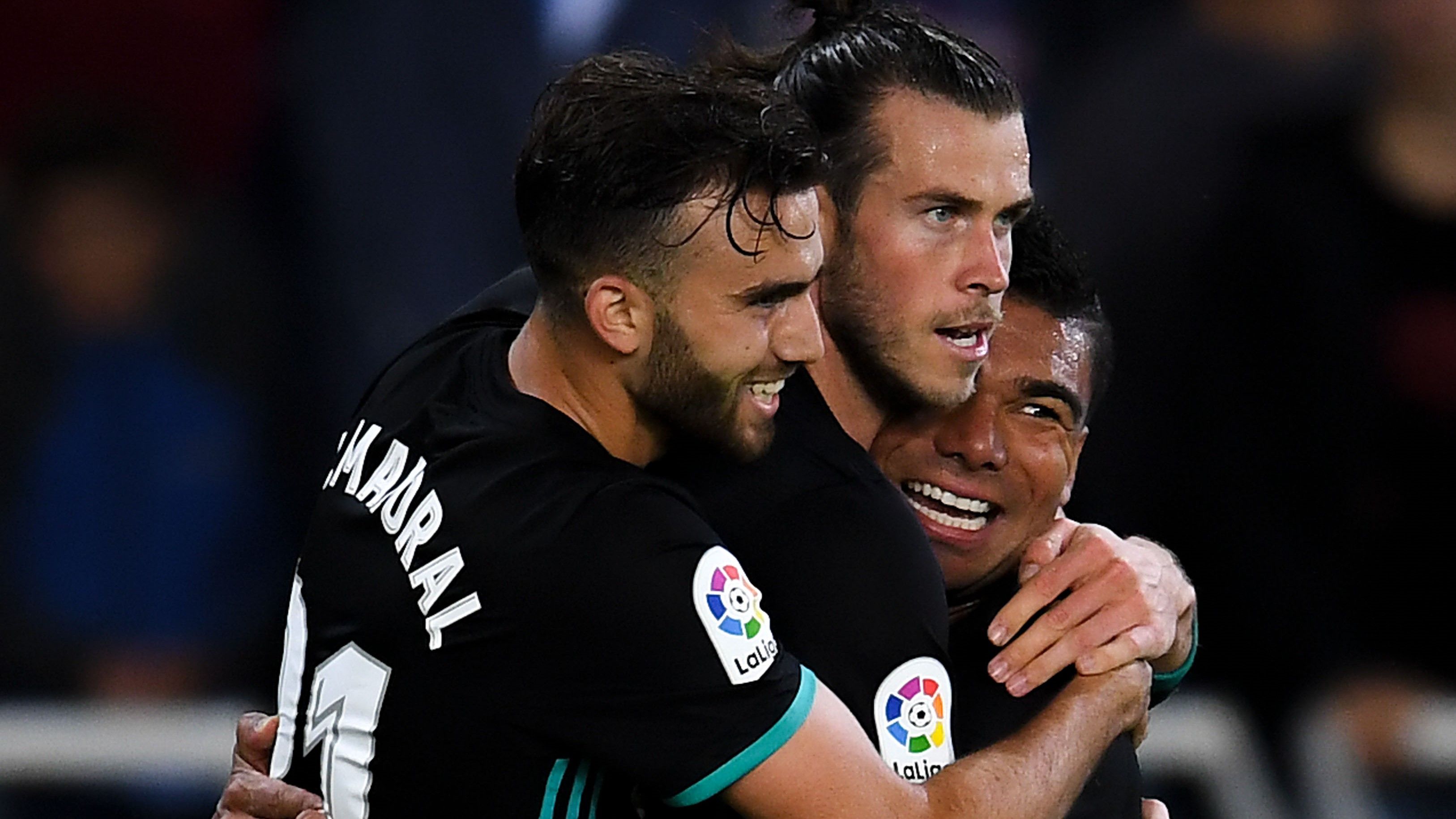 Gareth Bale Borja Mayoral Casemiro Real Sociedad Real Madrid LaLiga 17092017