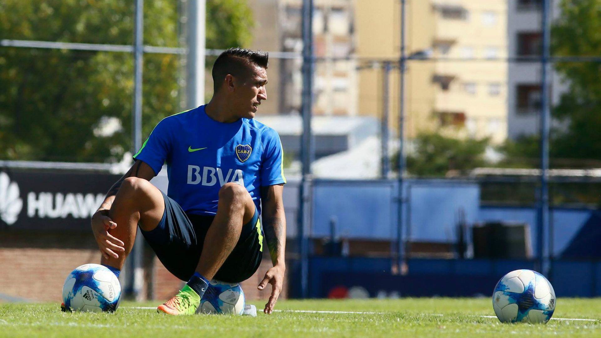 Ricardo Centurion Boca Juniors Entrenamiento