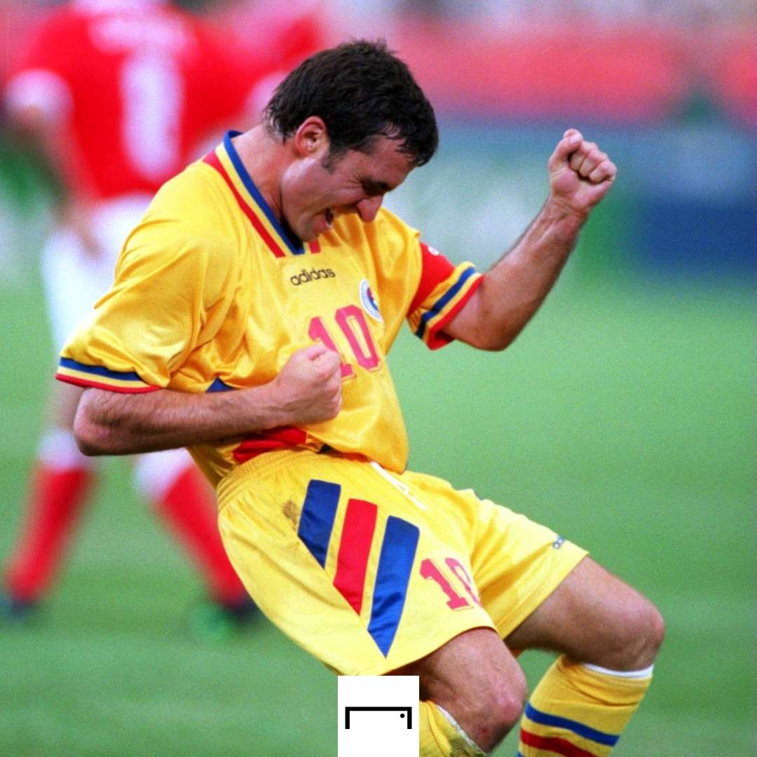 Gheorge Hagi Romania Switzerland 1994 World Cup GFX