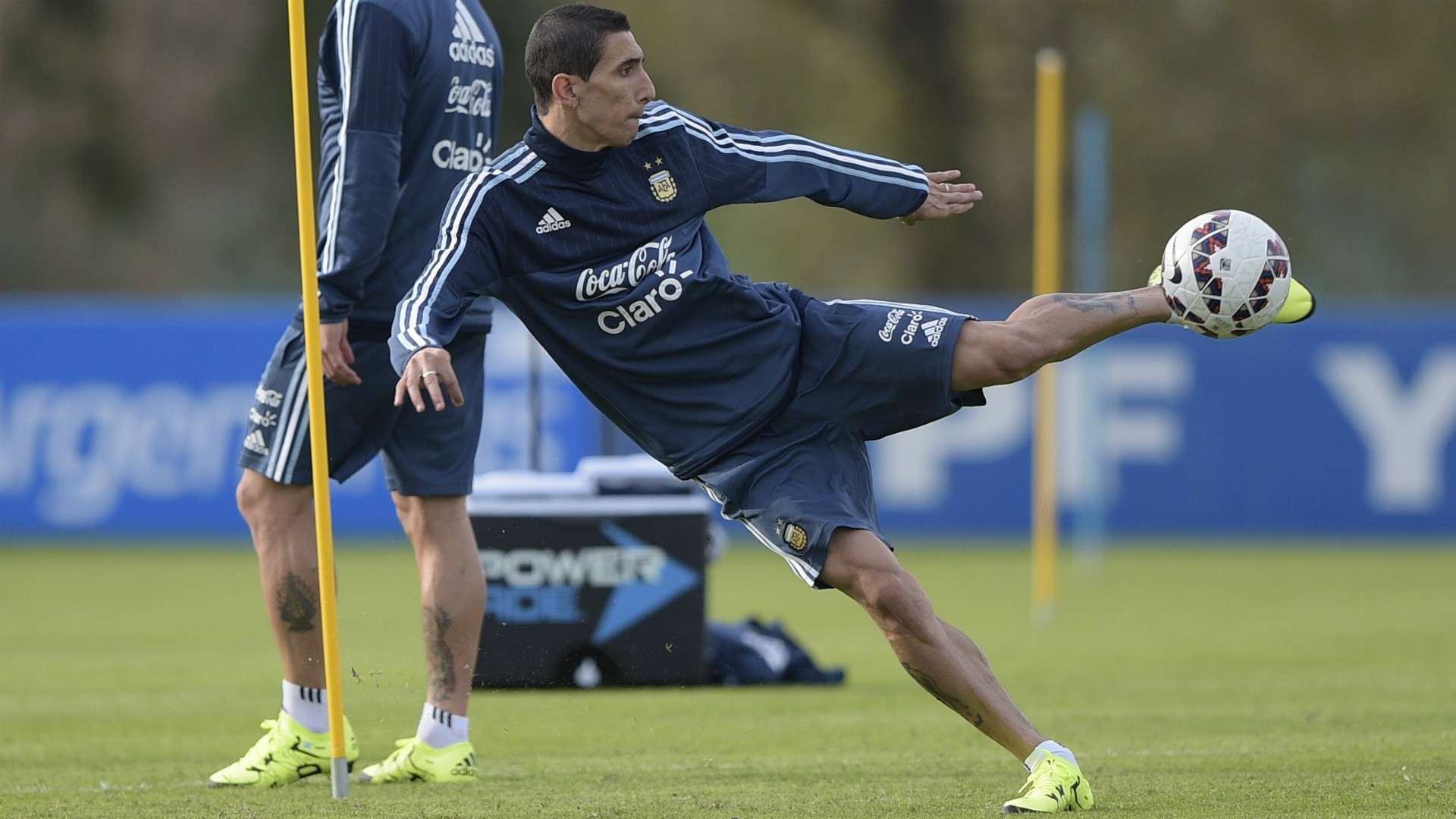 Angel Di Maria Argentina training session Buenos Aires 01062015