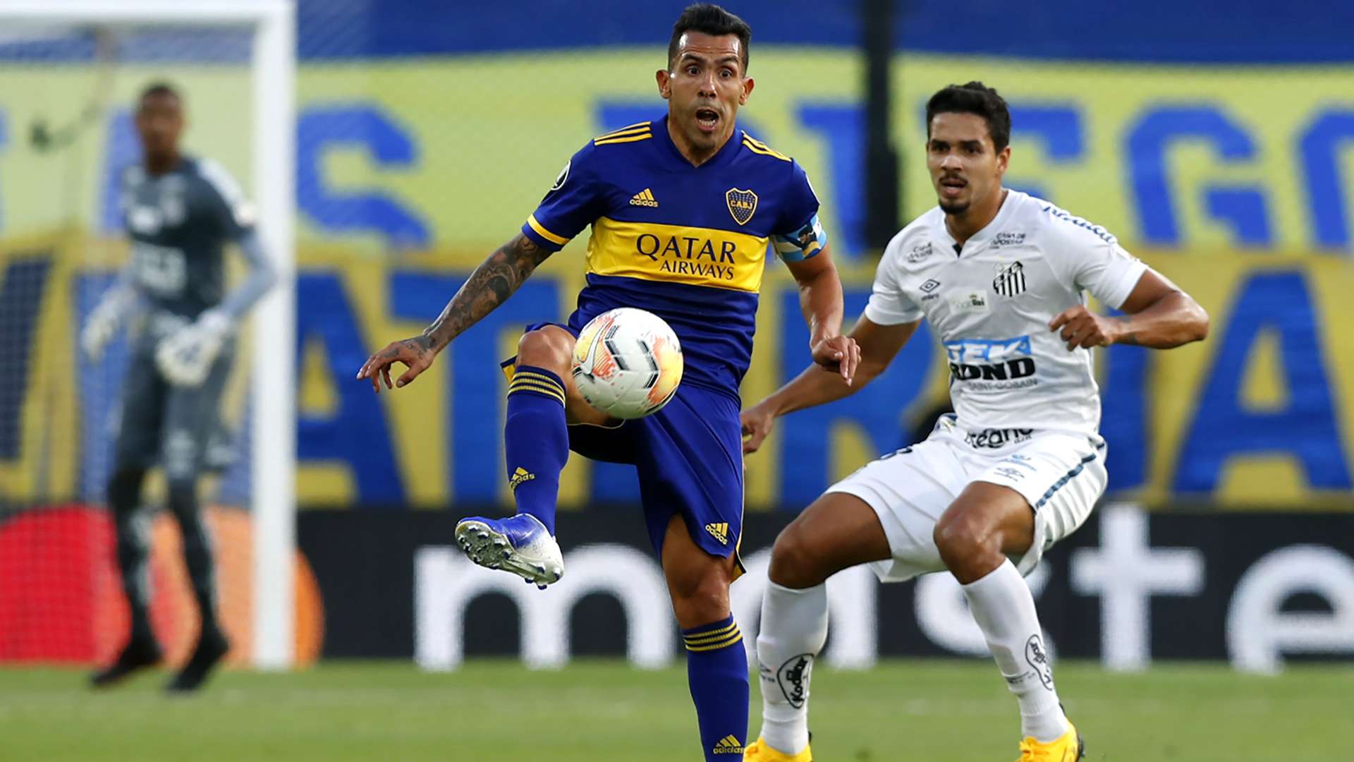 Tevez Boca Juniors Santos Copa Libertadores 06012021