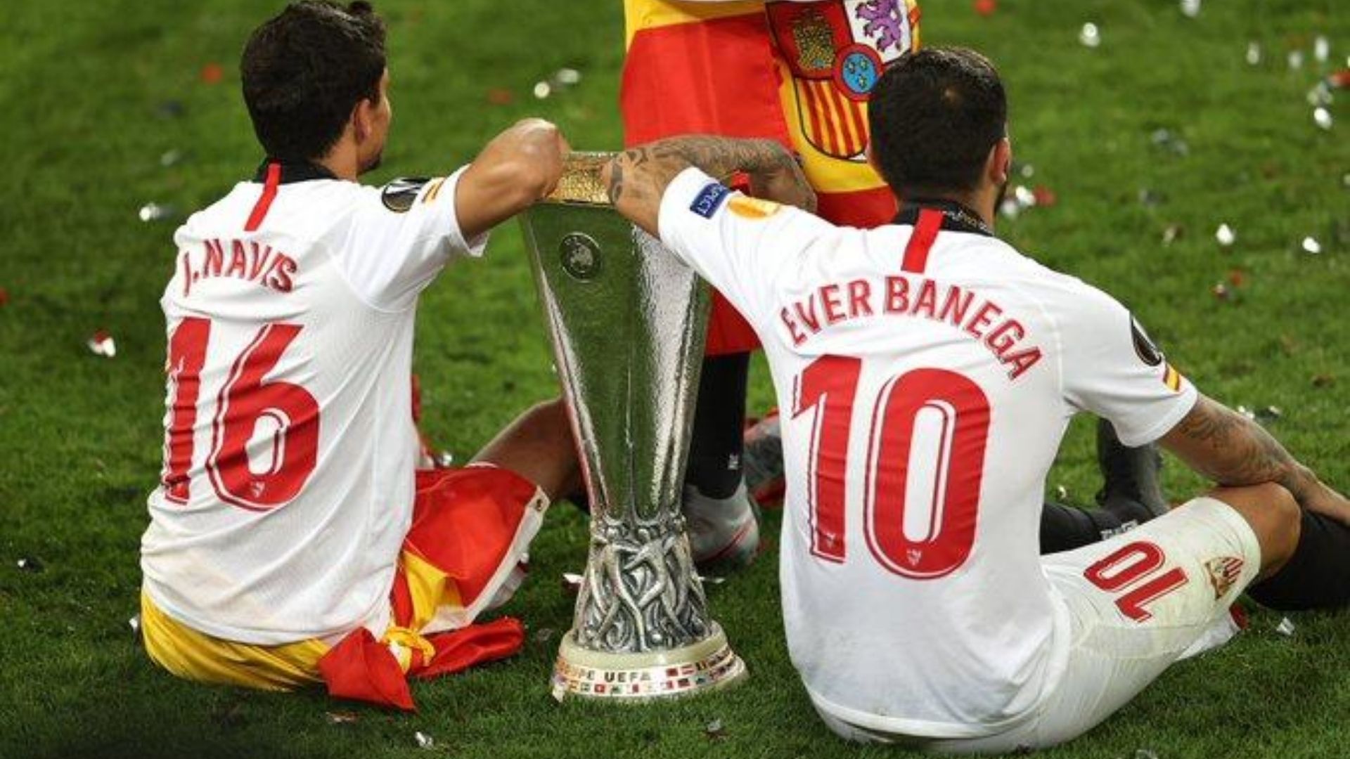 Jesús Navas Banega Europa League Sevilla Inter 21082020