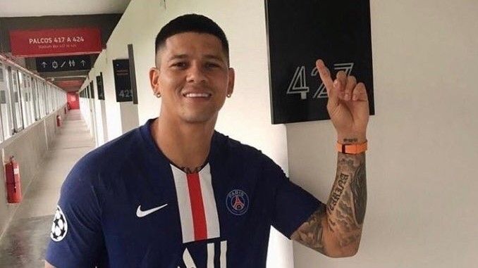 Marcos Rojo PSG shirt
