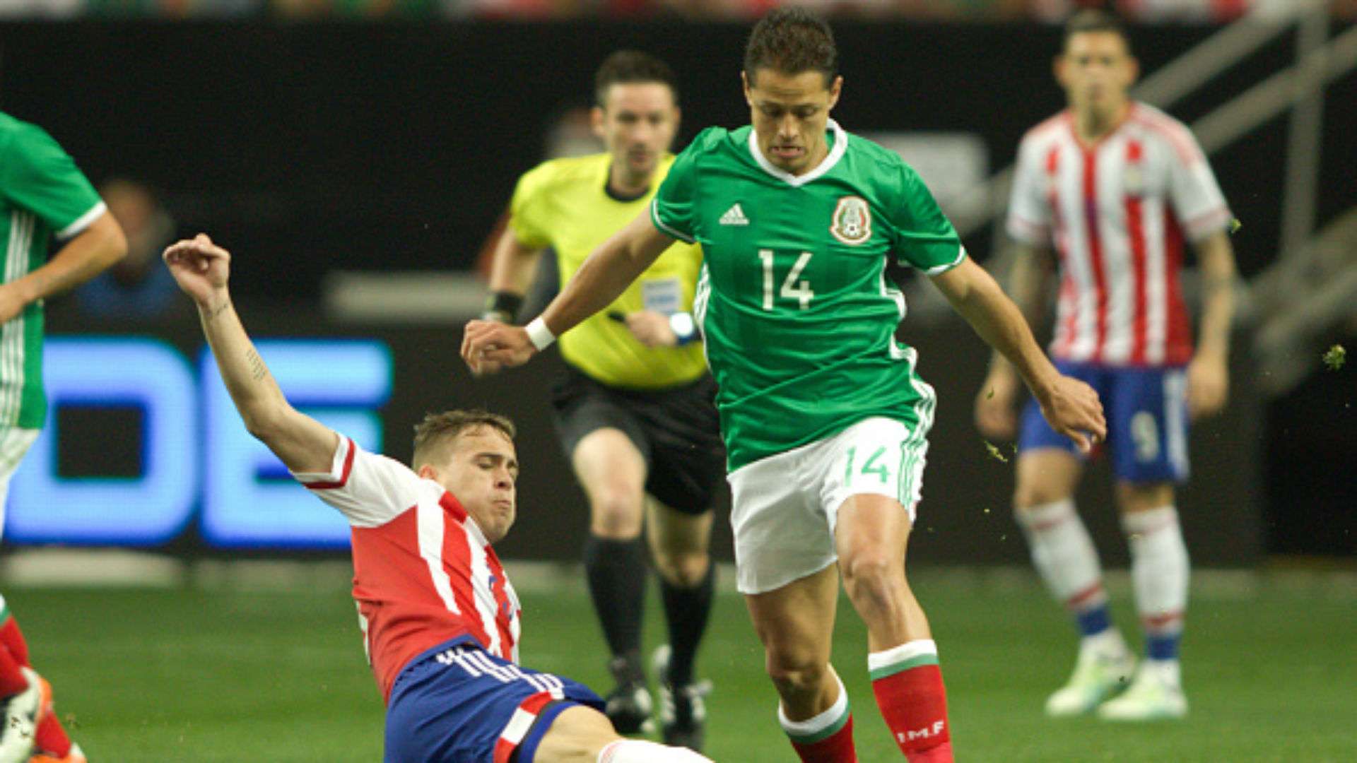 México vs Paraguay Partido Amistoso 28052016 Javier Chicharito Hernández
