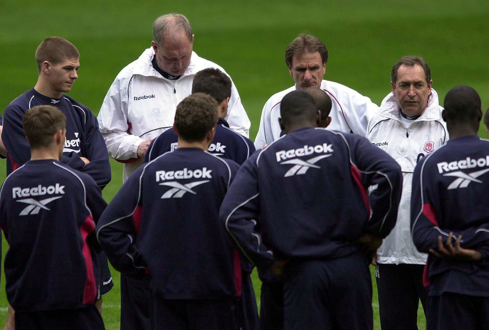 Gerard Houllier Liverpool Training