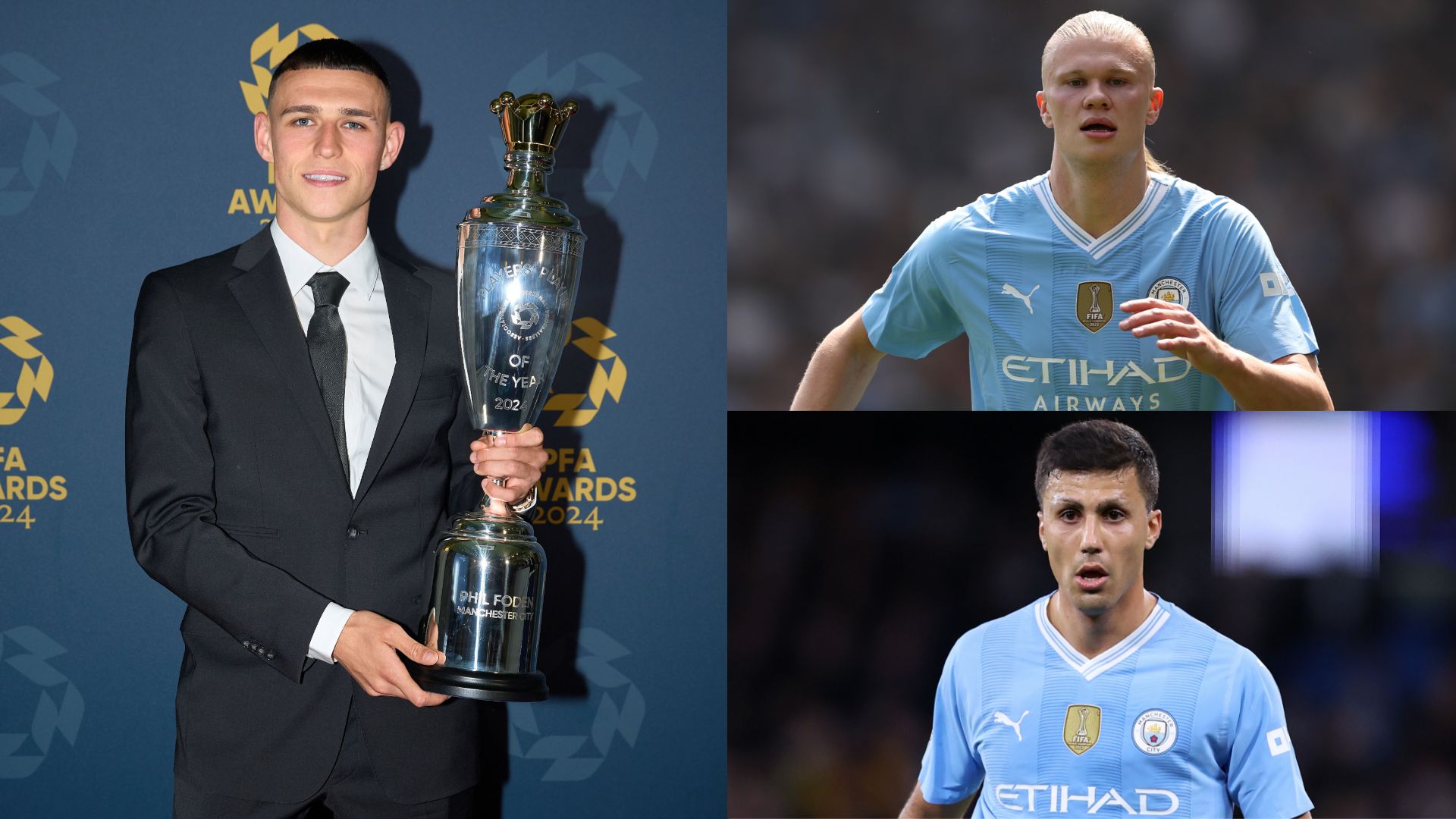 Phil Foden PFA split