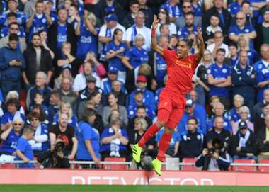 Roberto Firmino Liverpool Leicester 10092016