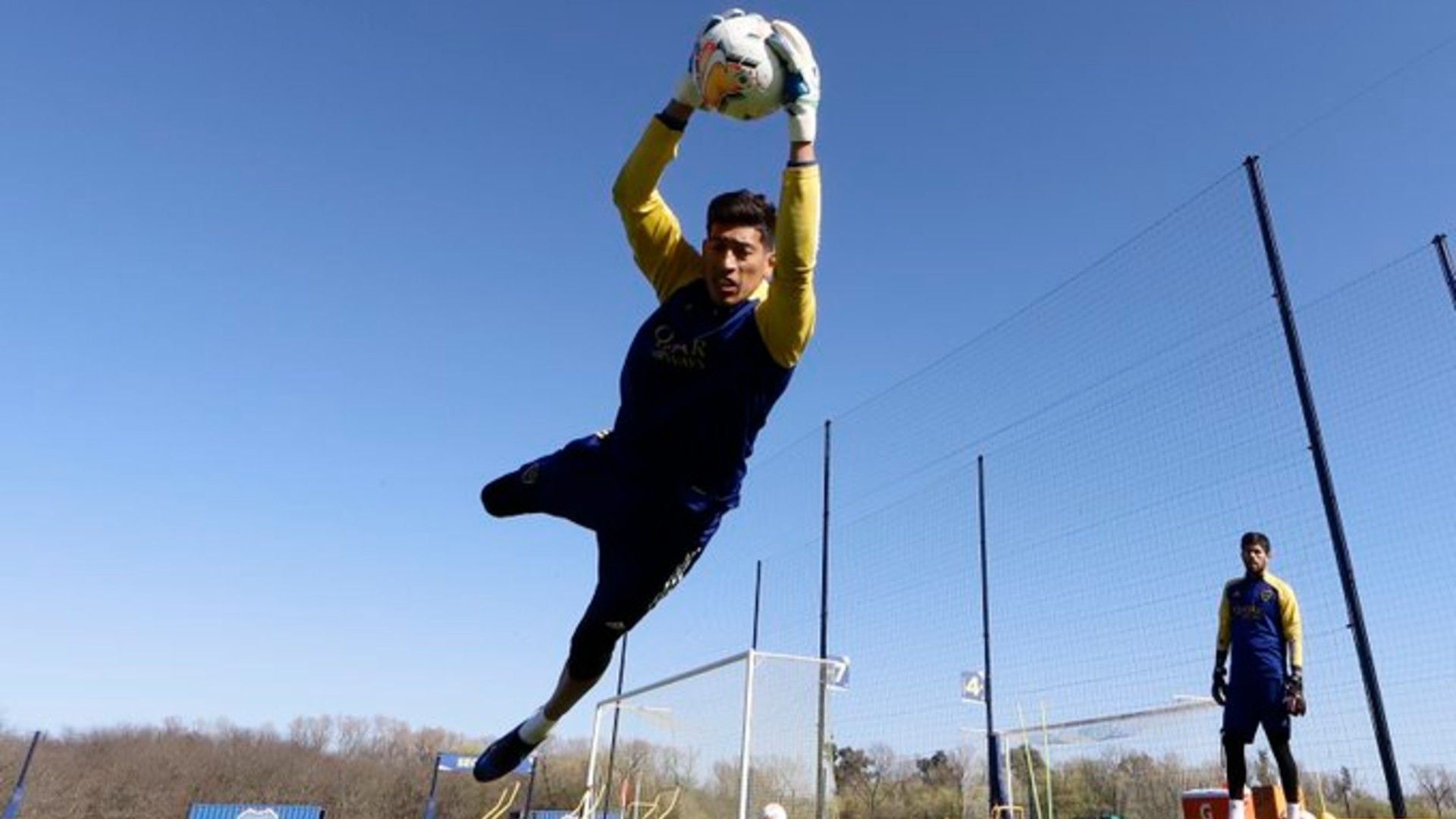 Andrada Boca Entrenamiento Coronavirus 2020