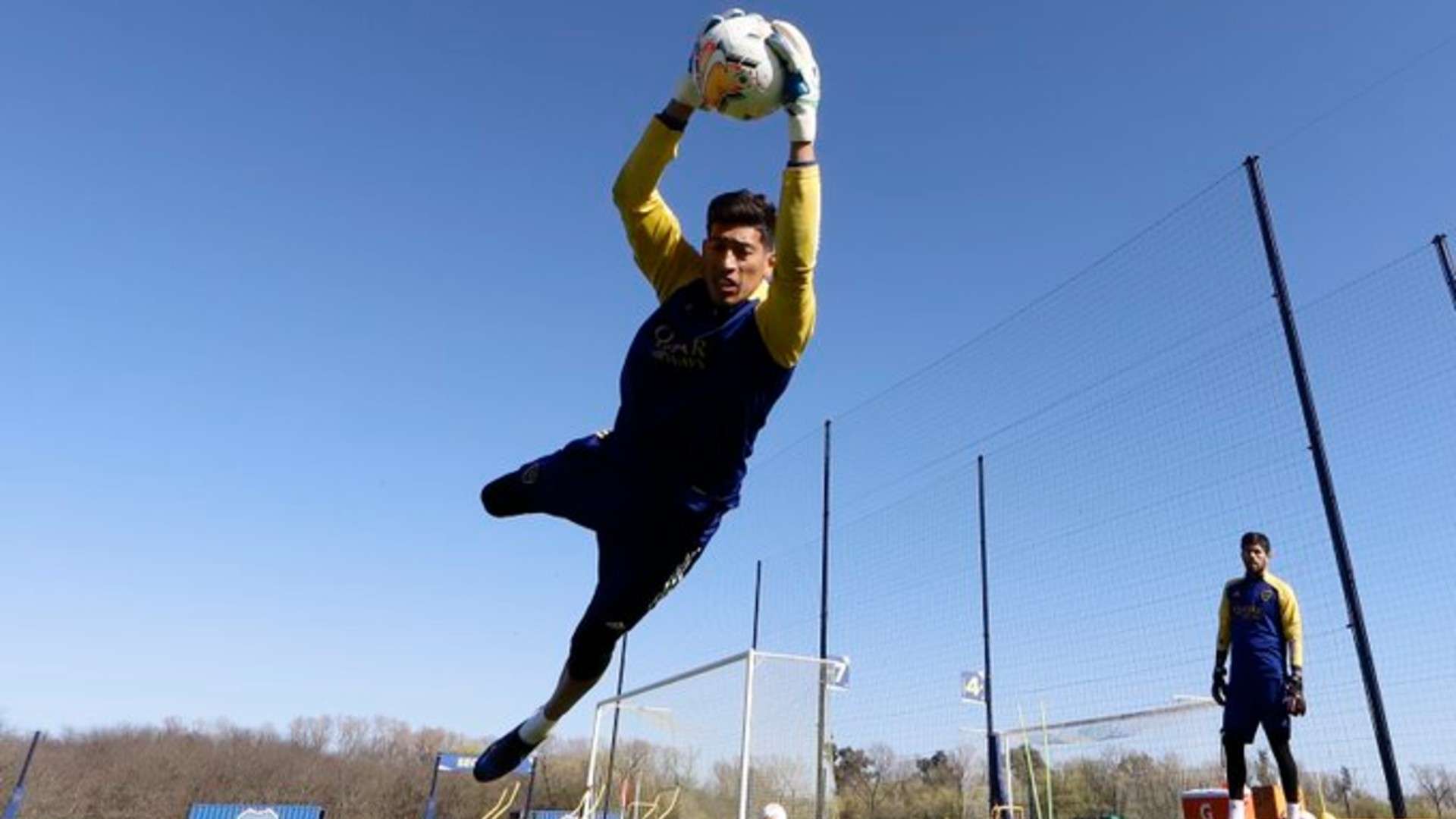 Andrada Boca Entrenamiento Coronavirus 2020