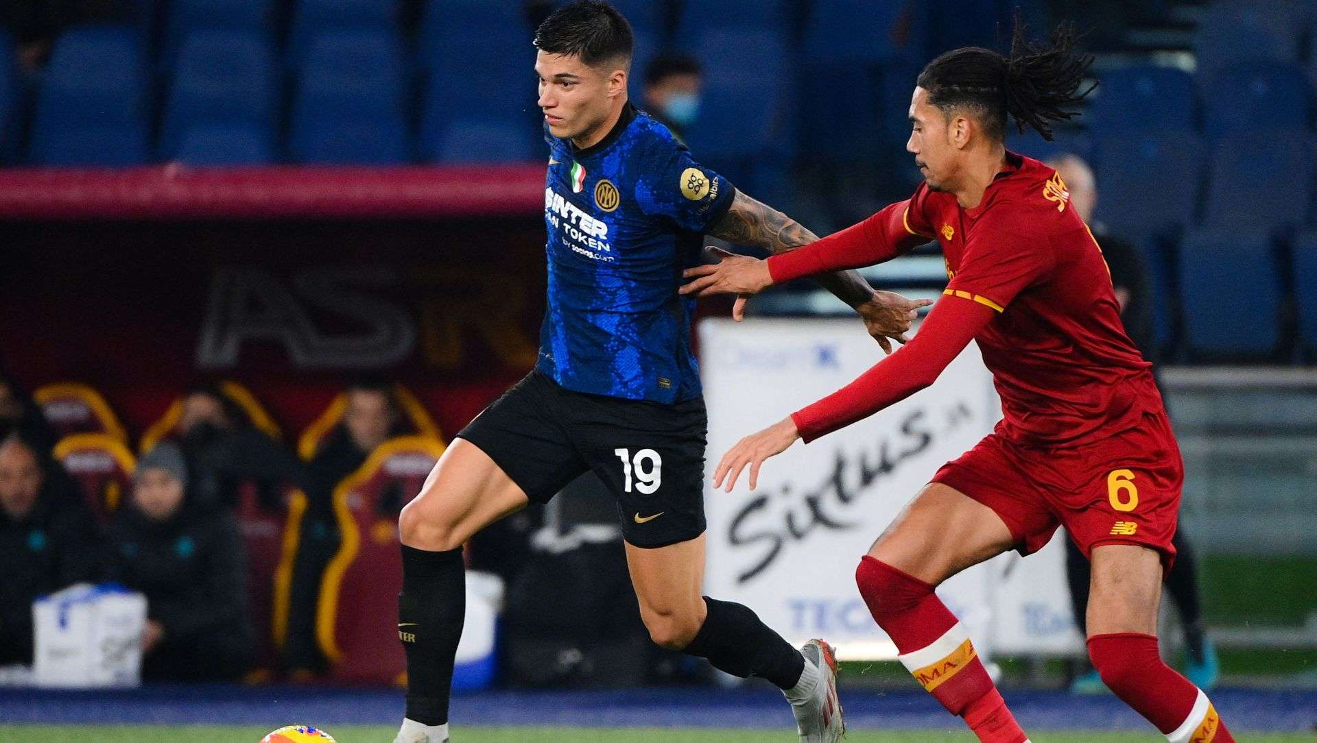 Correa Smalling Roma Inter 2021 2022