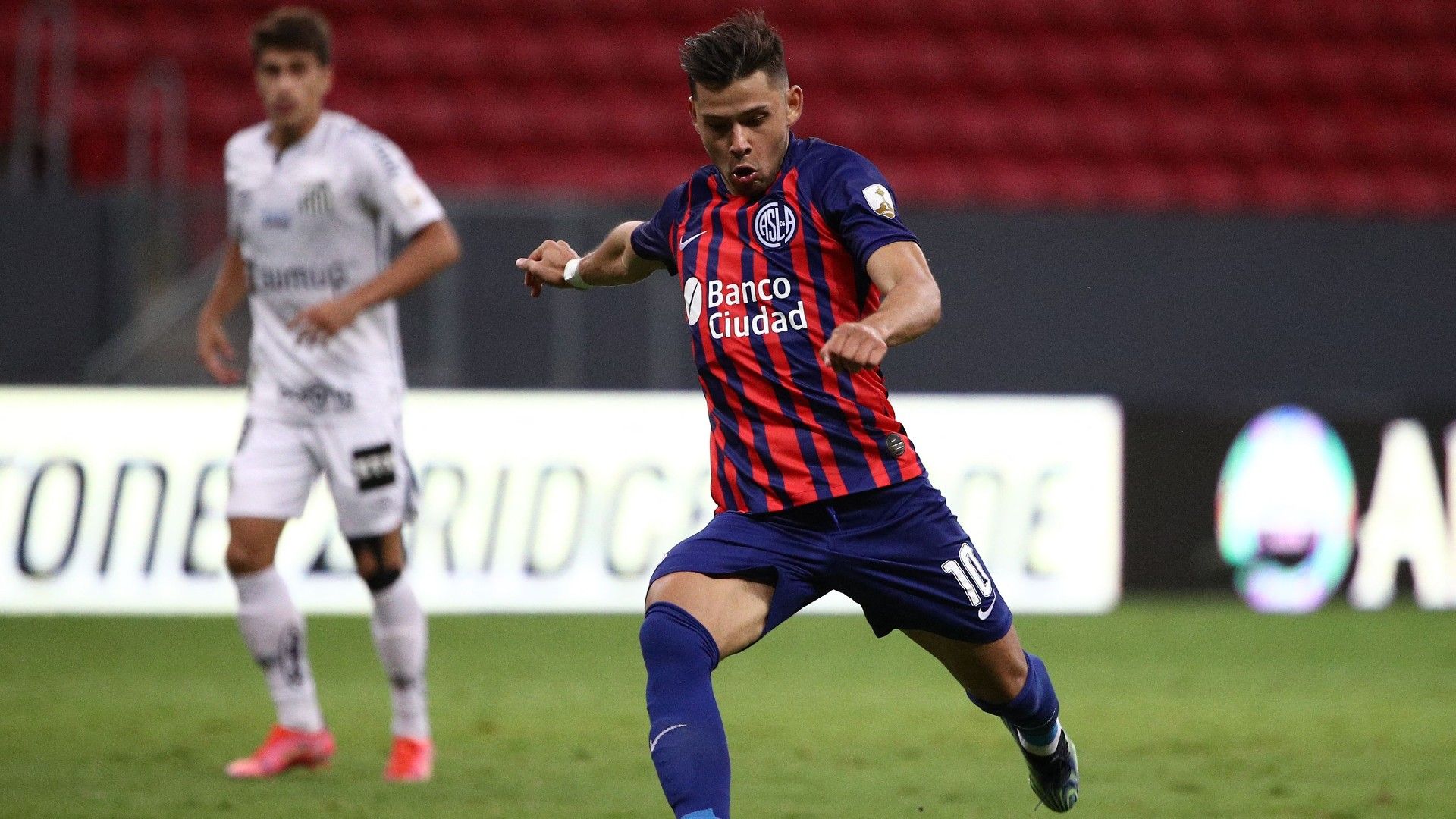 Oscar Romero San Lorenzo Santos Fase 3 Vuelta Copa Libertadores 2021