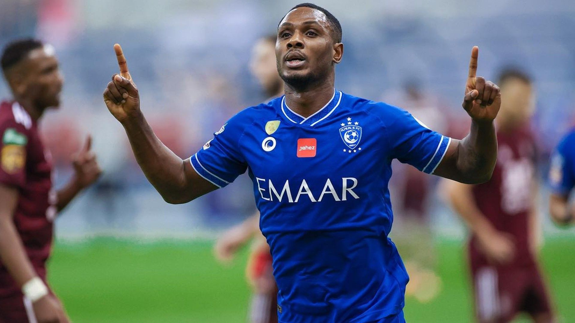 Nigeria striker Odion Ighalo of Al Hilal.