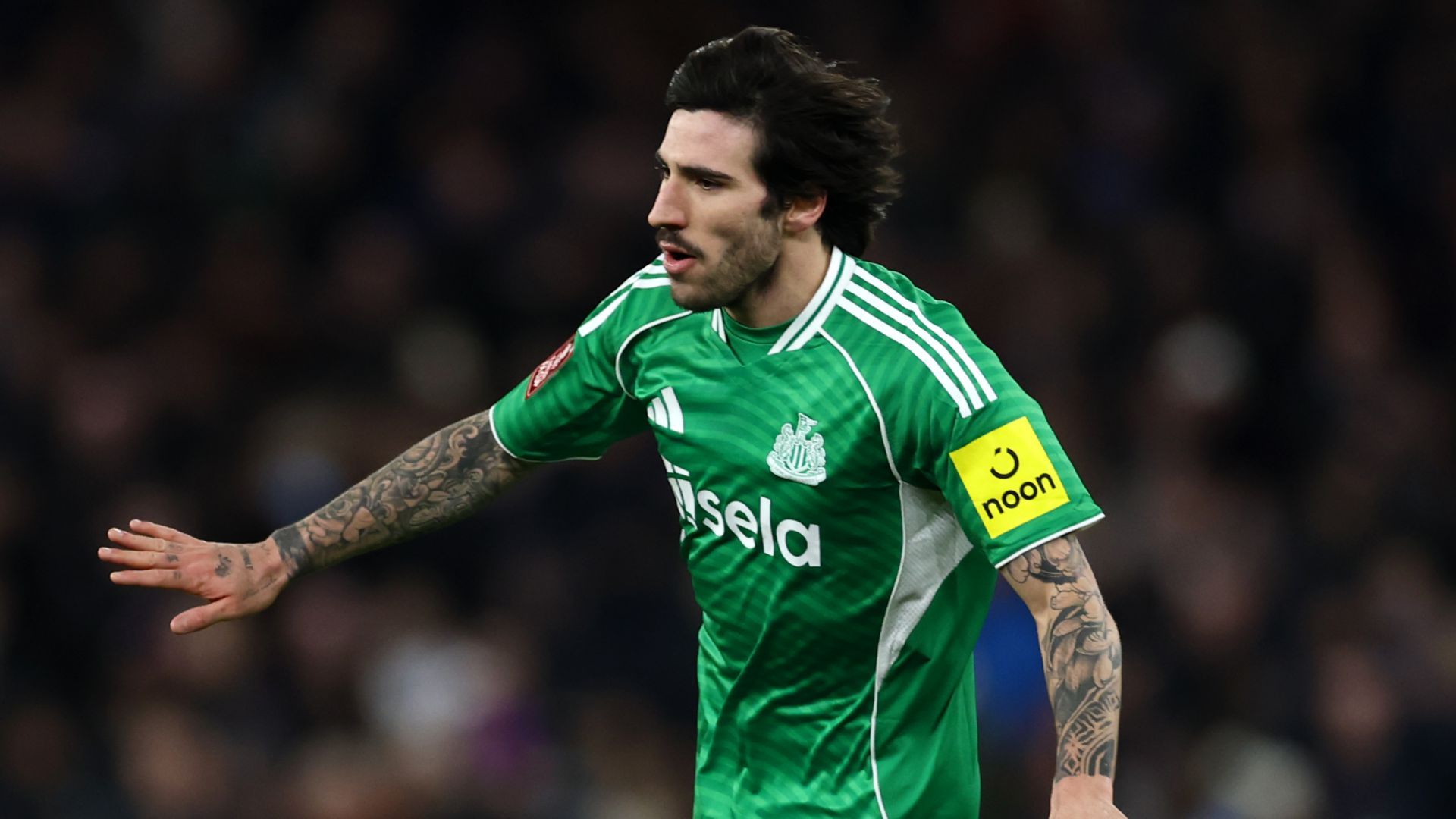 Sandro Tonali Aston Villa Newcastle FA Cup