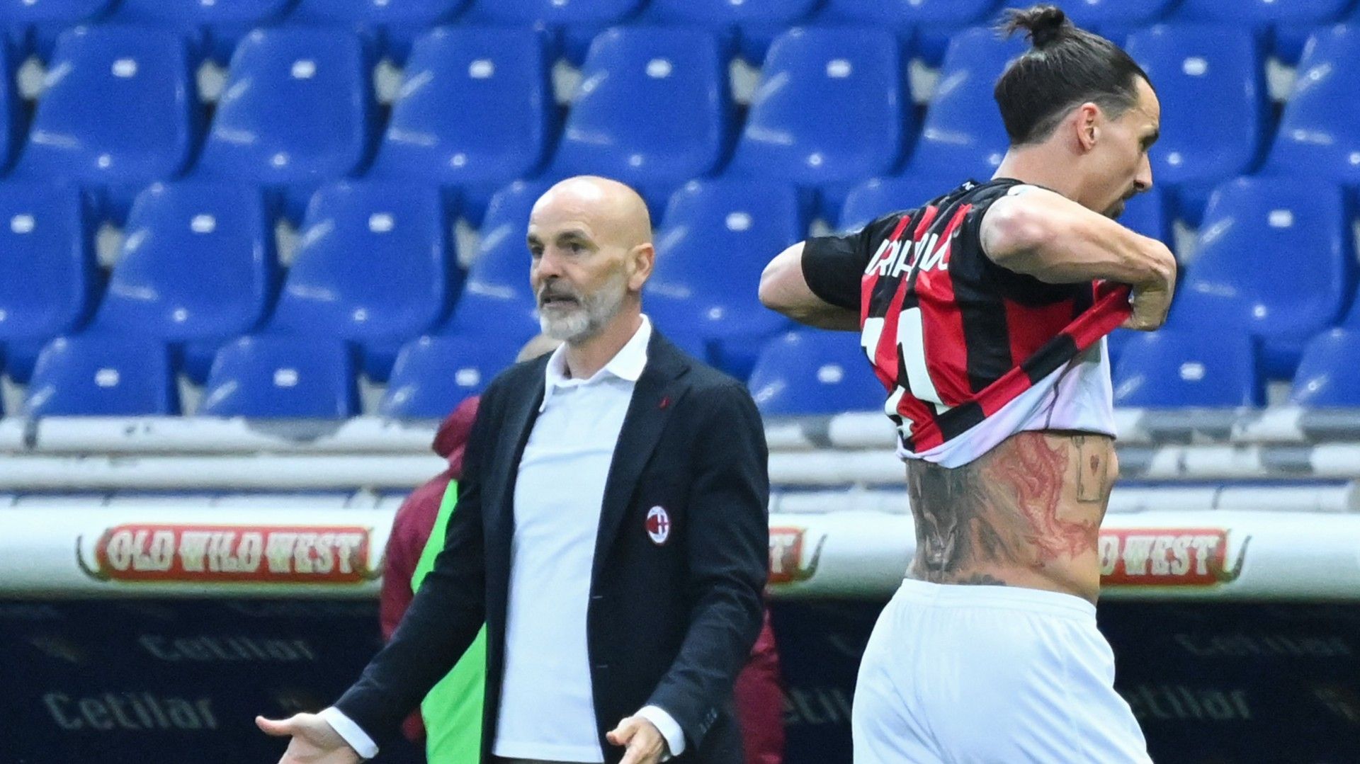 Stefano Pioli Zlatan Ibrahimovic Parma Milan