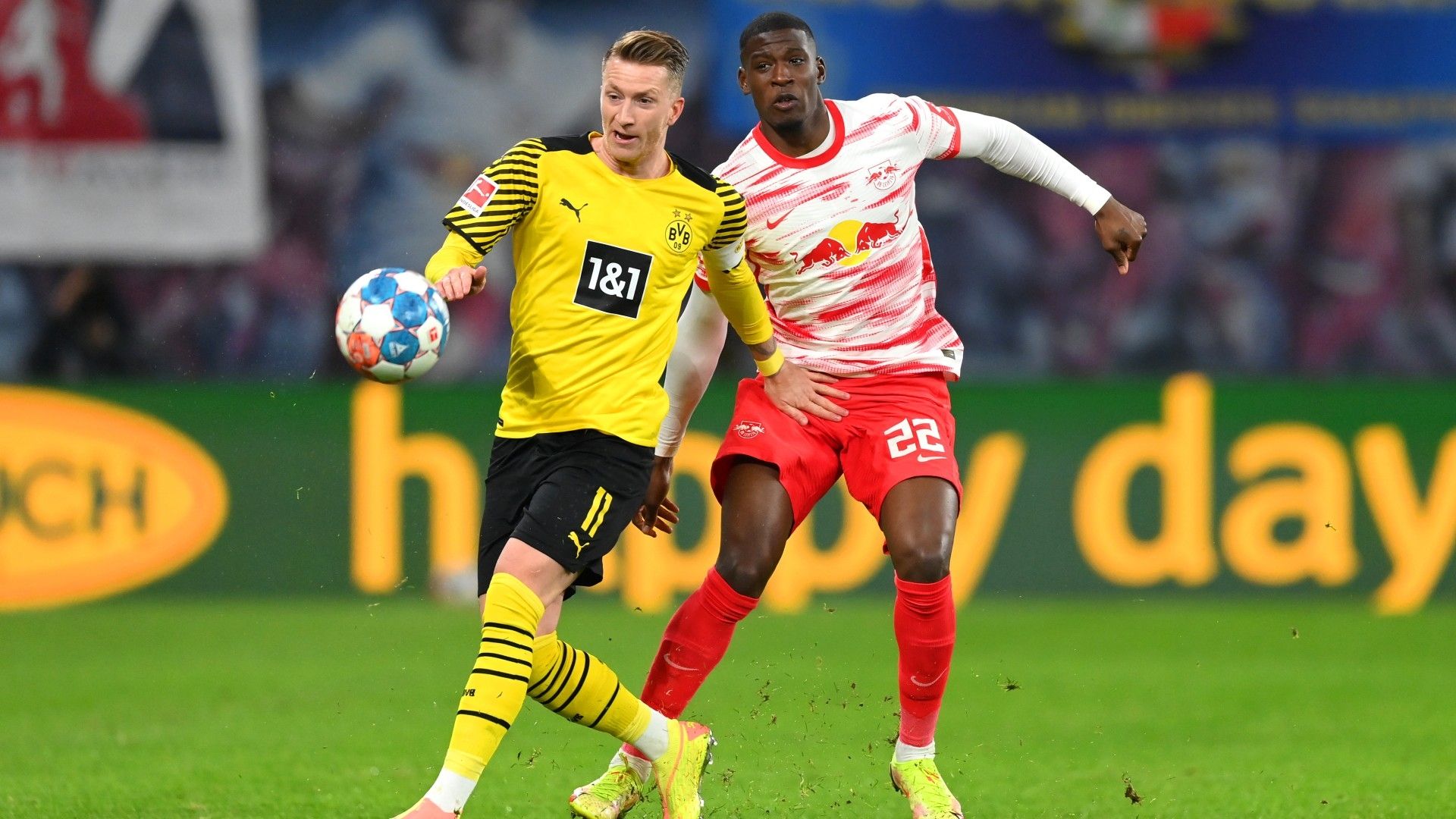 Marco Reus Nordi Mukiele Leipzig Dortmund Bundesliga 06112021