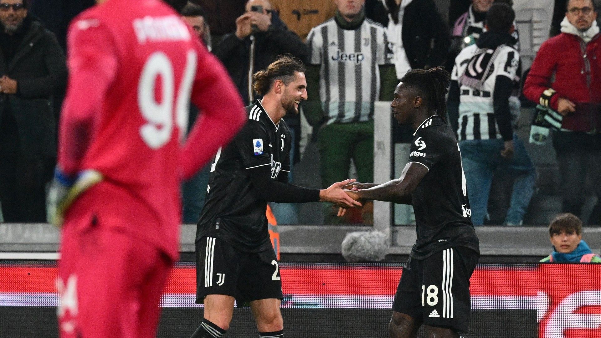 Rabiot Kean Juventus Lazio Serie A