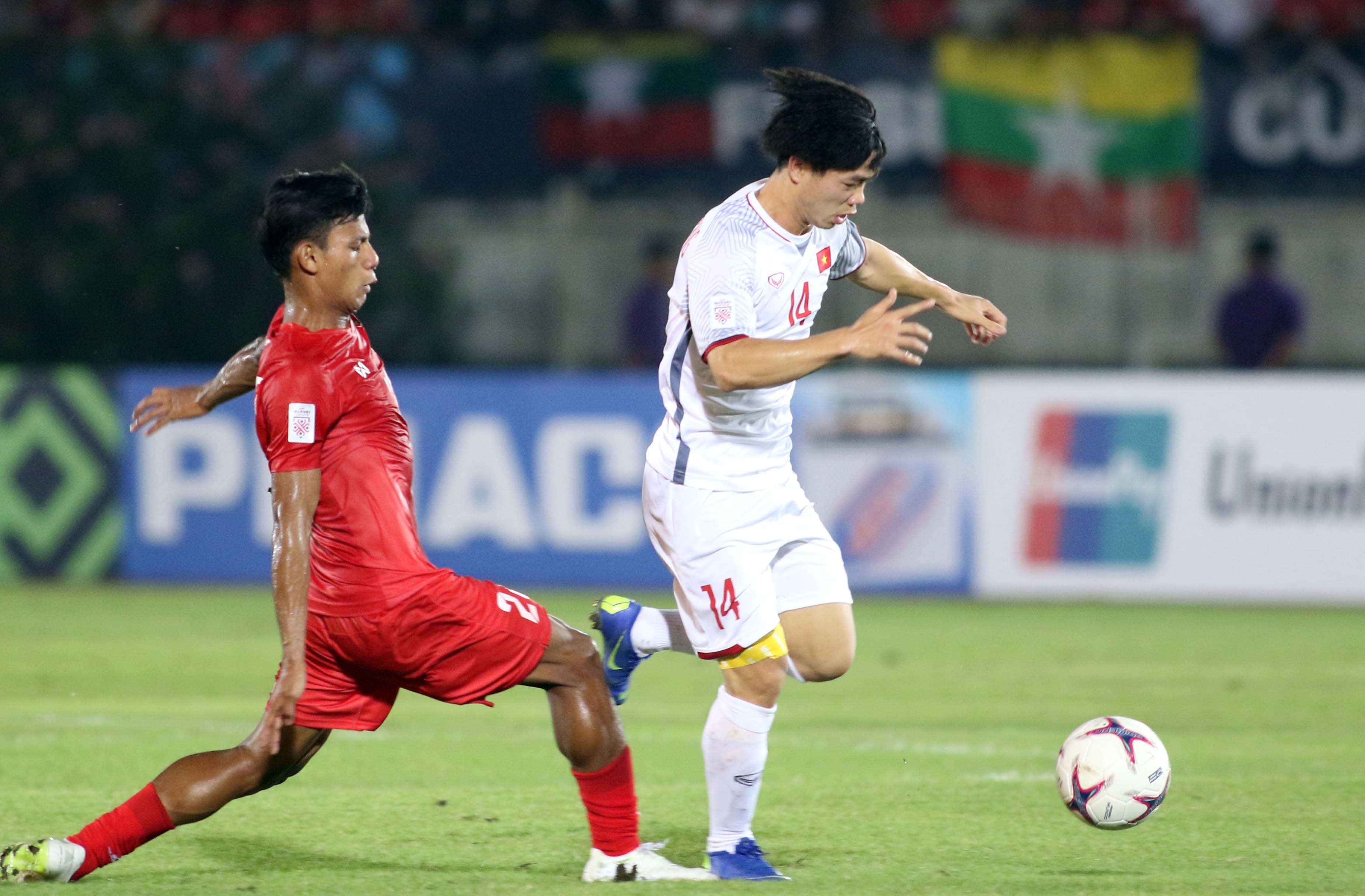 Công Phượng 4 - Myanmar vs Vietnam AFF Suzuki Cup 2018