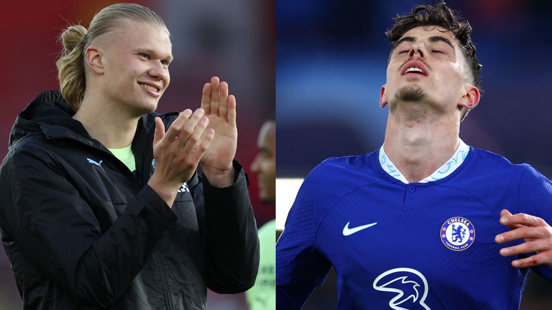 Haaland Havertz split