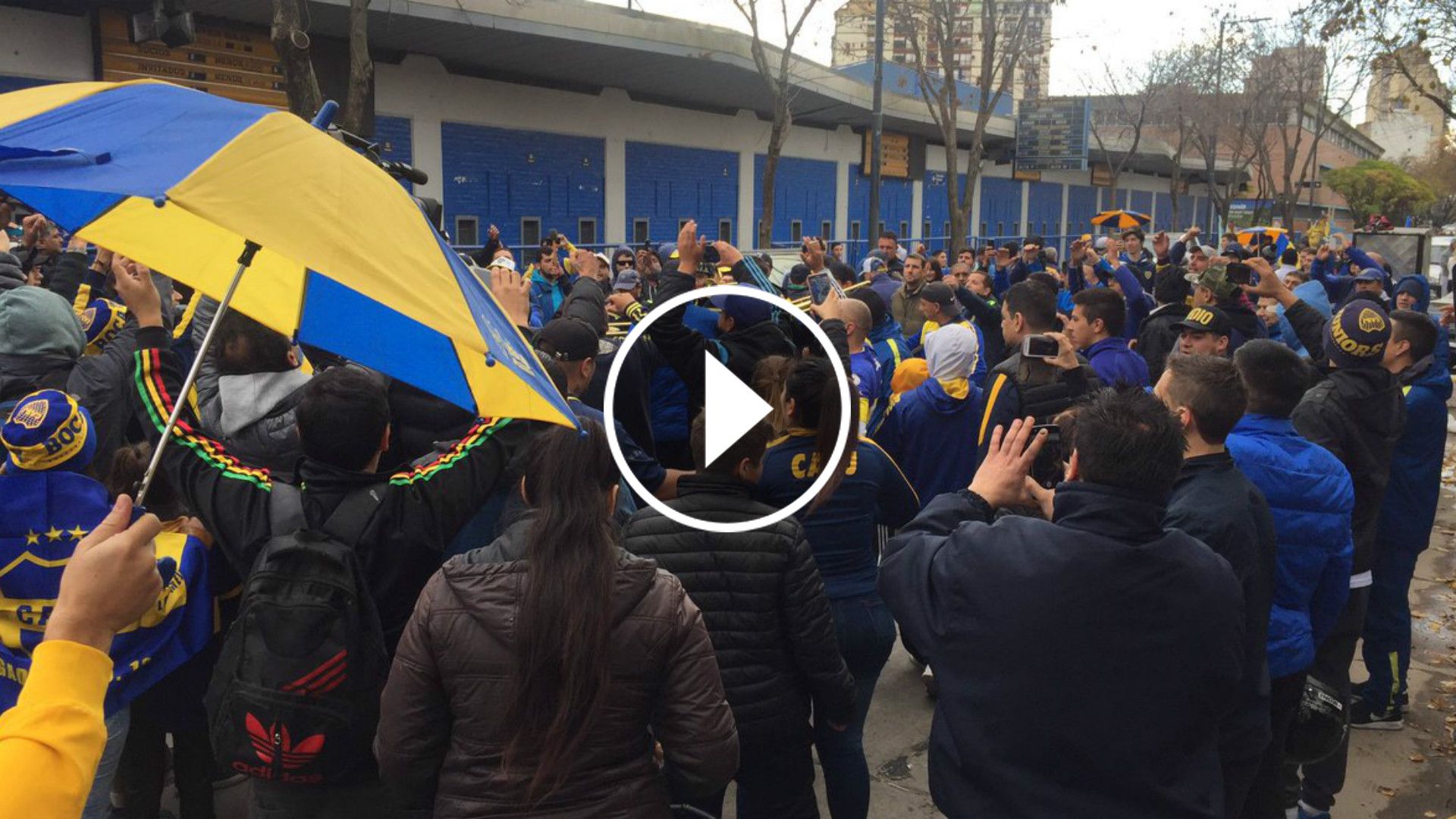 video banderazo boca