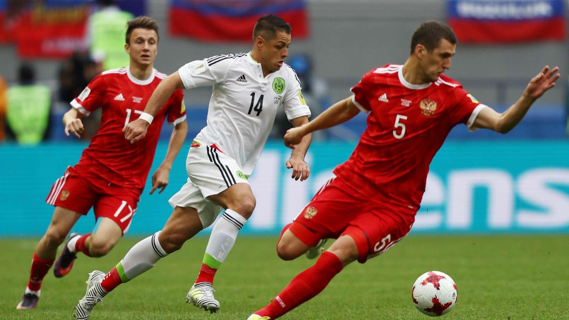Javier Chicharito Hernández México - Rusia