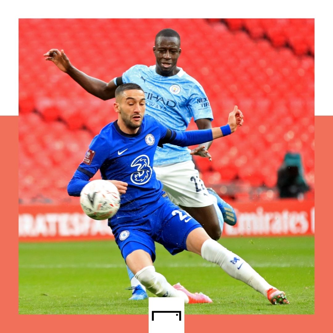 Hakim Ziyech Chelsea Manchester City FA Cup 2020-21 GFX